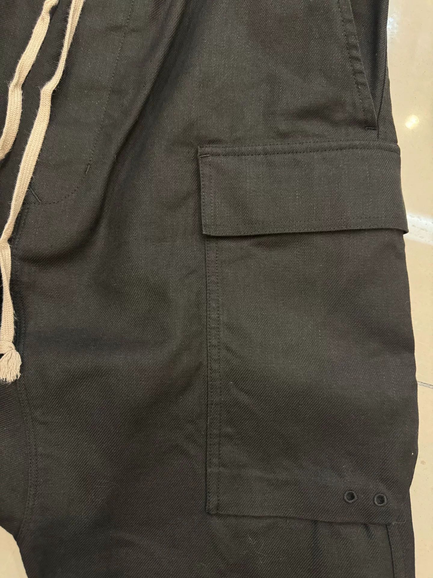 Rick Owens Rick Owens FW18 Mainline Dropped Crotch Pants Size US 32 / EU 48 - 2 Thumbnail