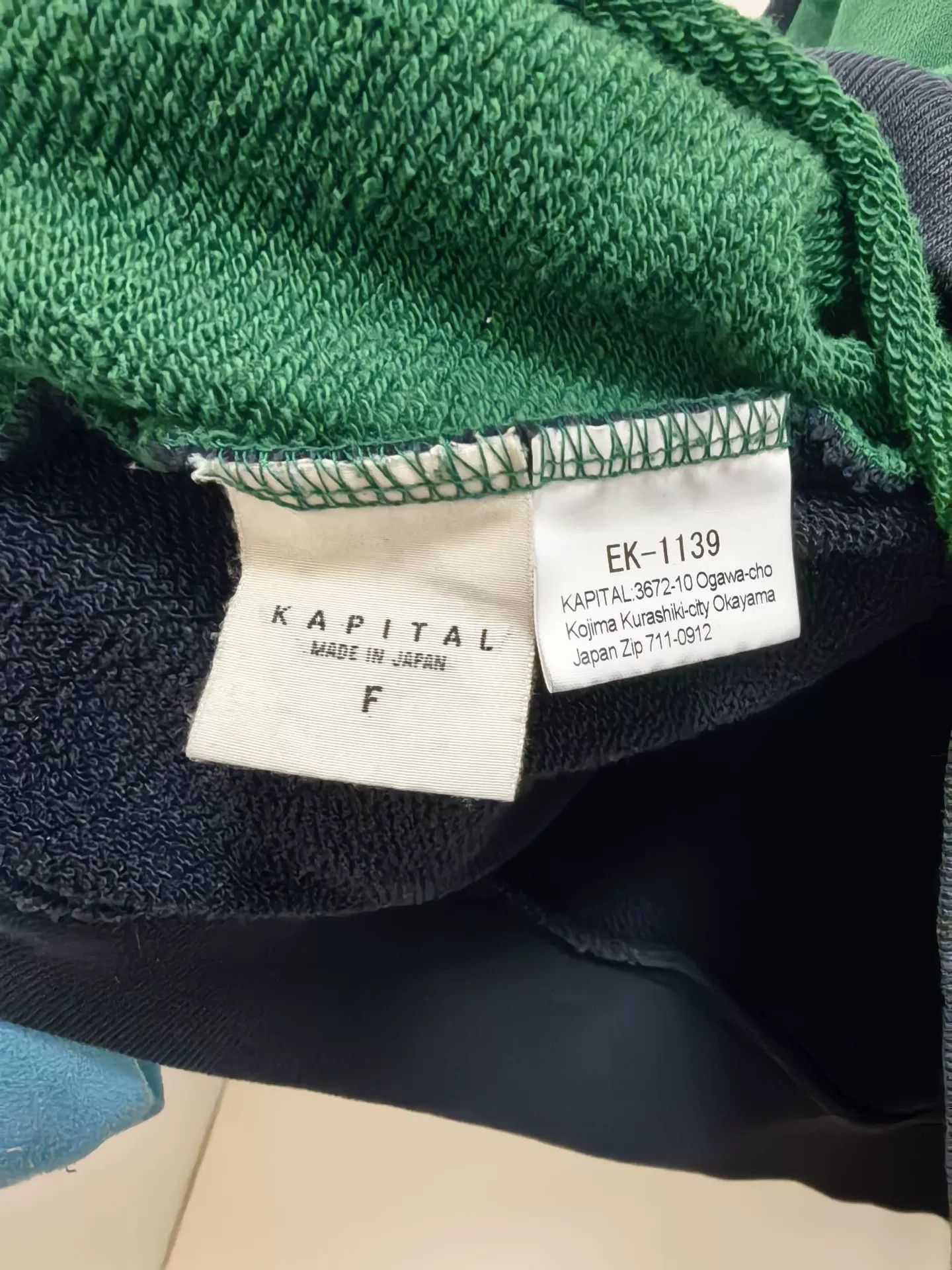 Kapital Kapital Yellow-Green Bone Crewneck Sweatshirt Size US M / EU 48-50 / 2 - 4 Thumbnail