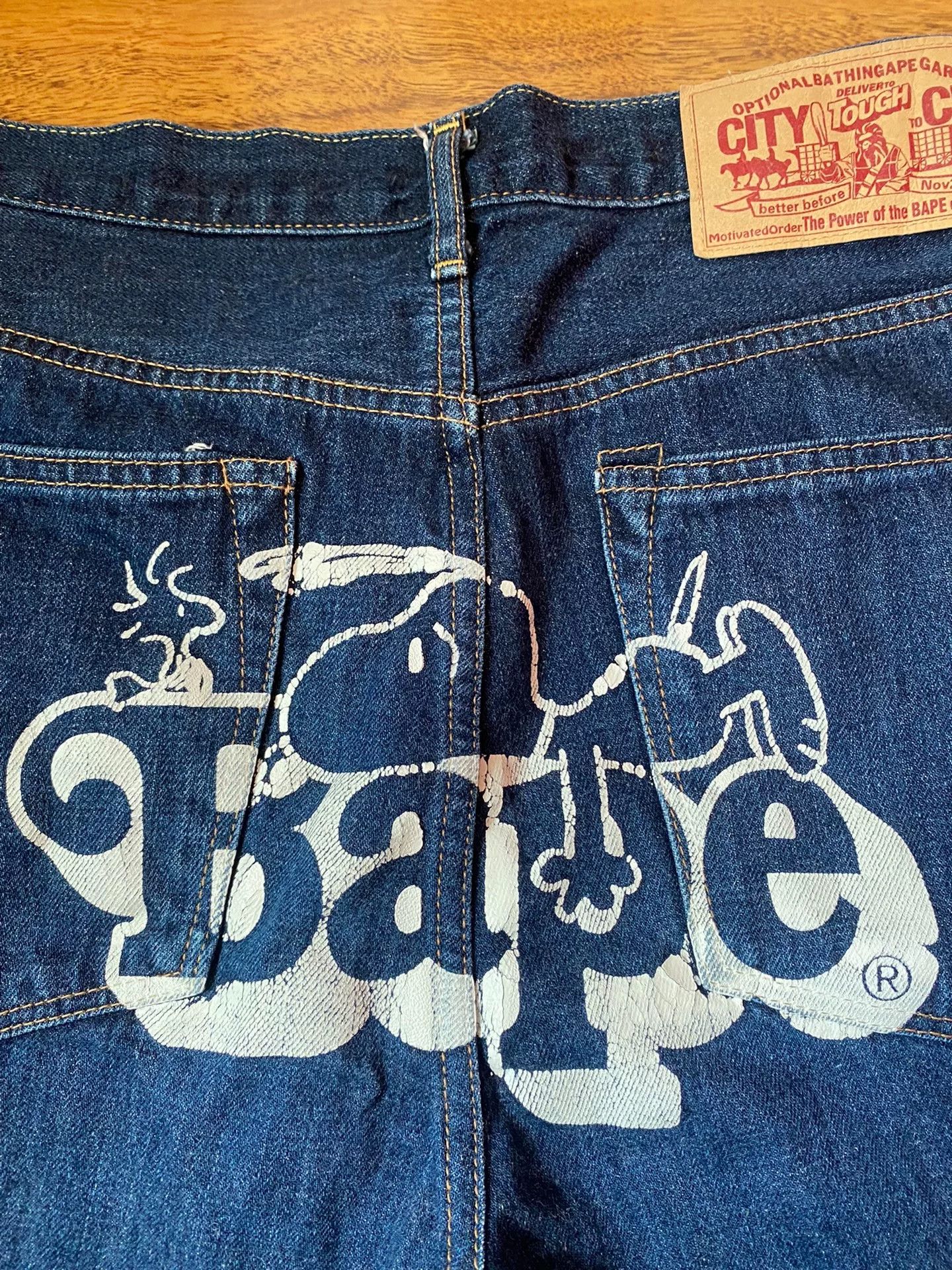 Bape BAPE x Peanuts Snoopy Jeans Size US 28 / EU 44 - 6 Thumbnail
