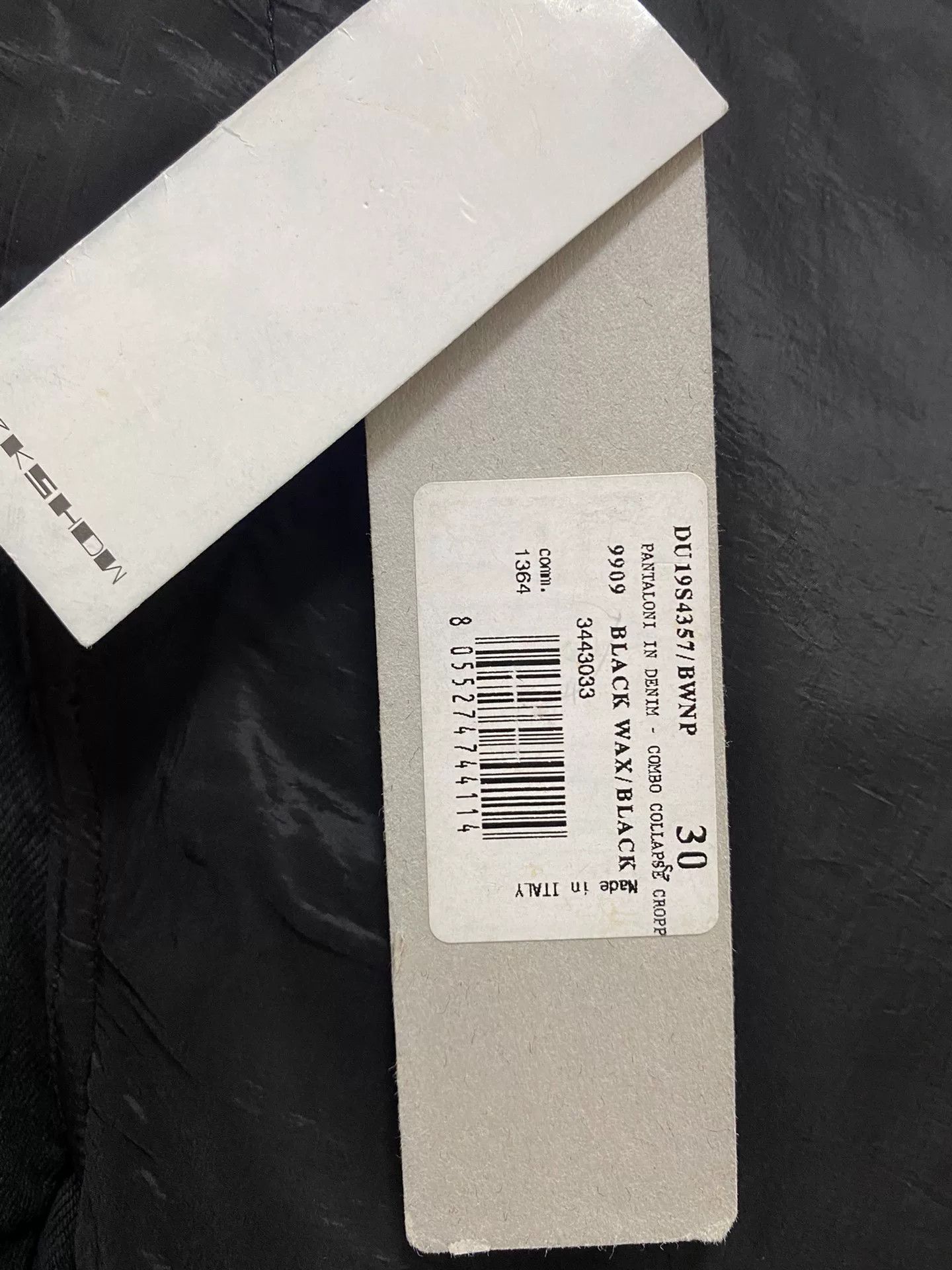 Rick Owens Drkshdw Rick Owens DRKSHDW Waxed Jeans Size US 30 / EU 46 - 4 Thumbnail