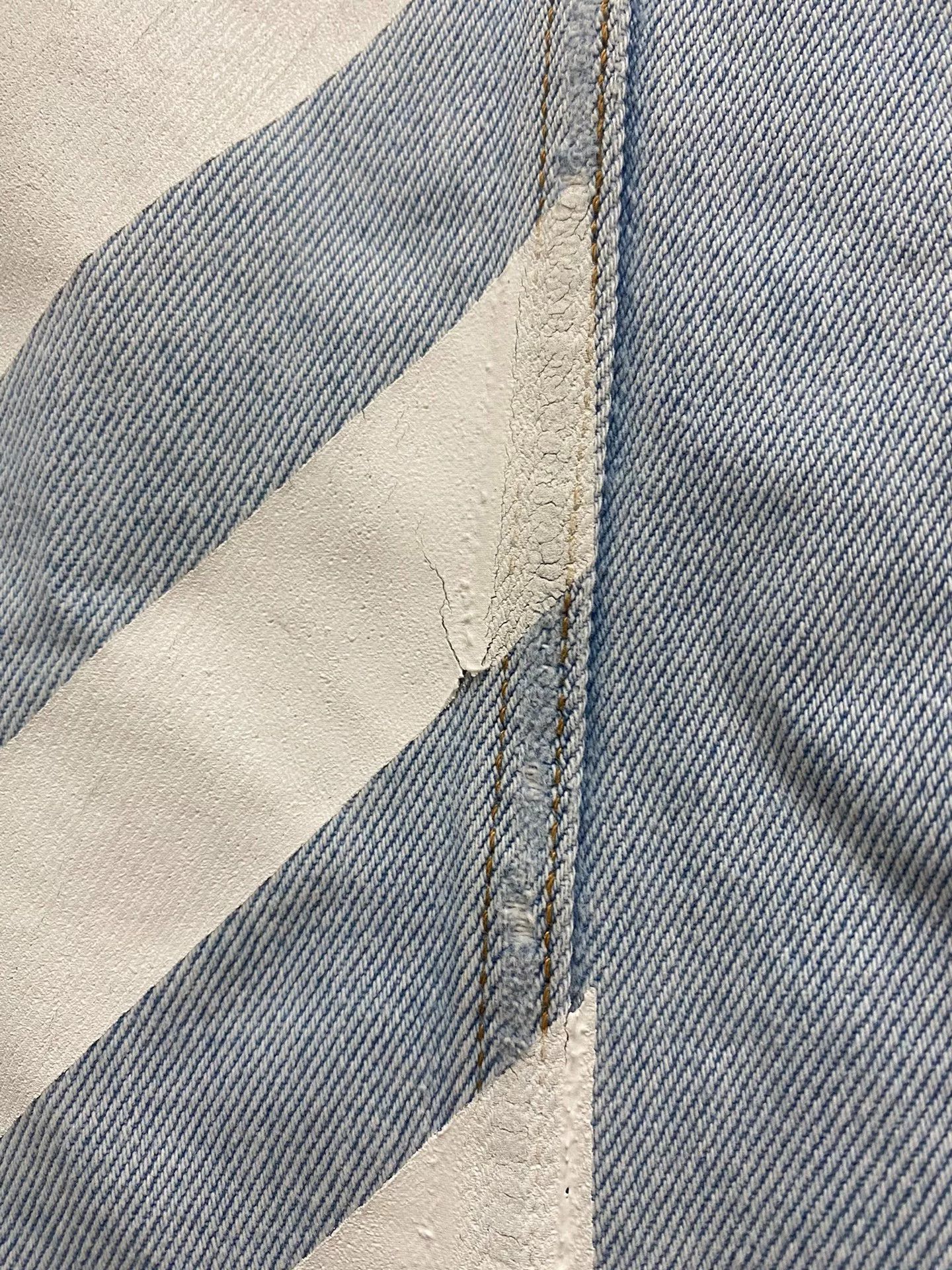 Off-White Off-White Vintage Washed Denim Jacket XS Size US XS / EU 42 / 0 - 5 Thumbnail