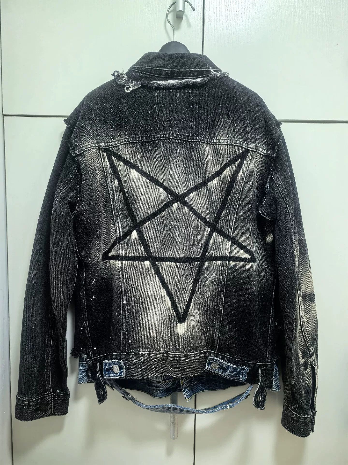 Maison MIHARA YASUHIRO Remake Dark Denim Graffiti Jacket Size US L / EU 52-54 / 3 - 2 Thumbnail