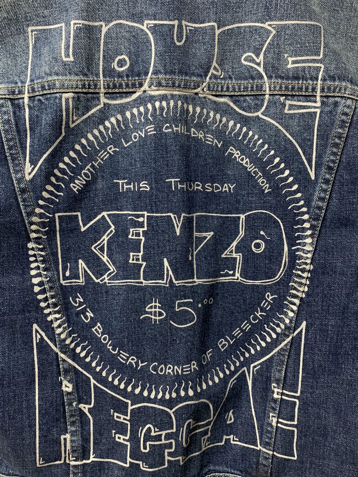 Kenzo Kenzo Fluorescent Velcro Denim Jacket Size US S / EU 44-46 / 1 - 6 Thumbnail