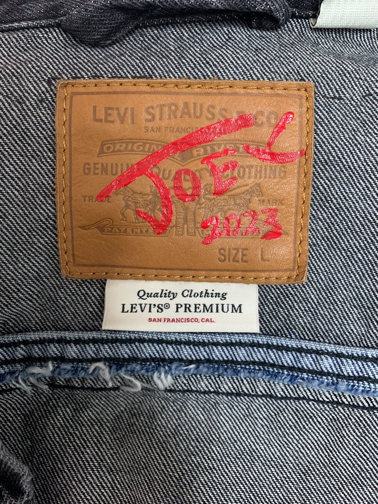 Maison MIHARA YASUHIRO CGJoey Remake Dark Denim Jacket Size US L / EU 52-54 / 3 - 8 Thumbnail