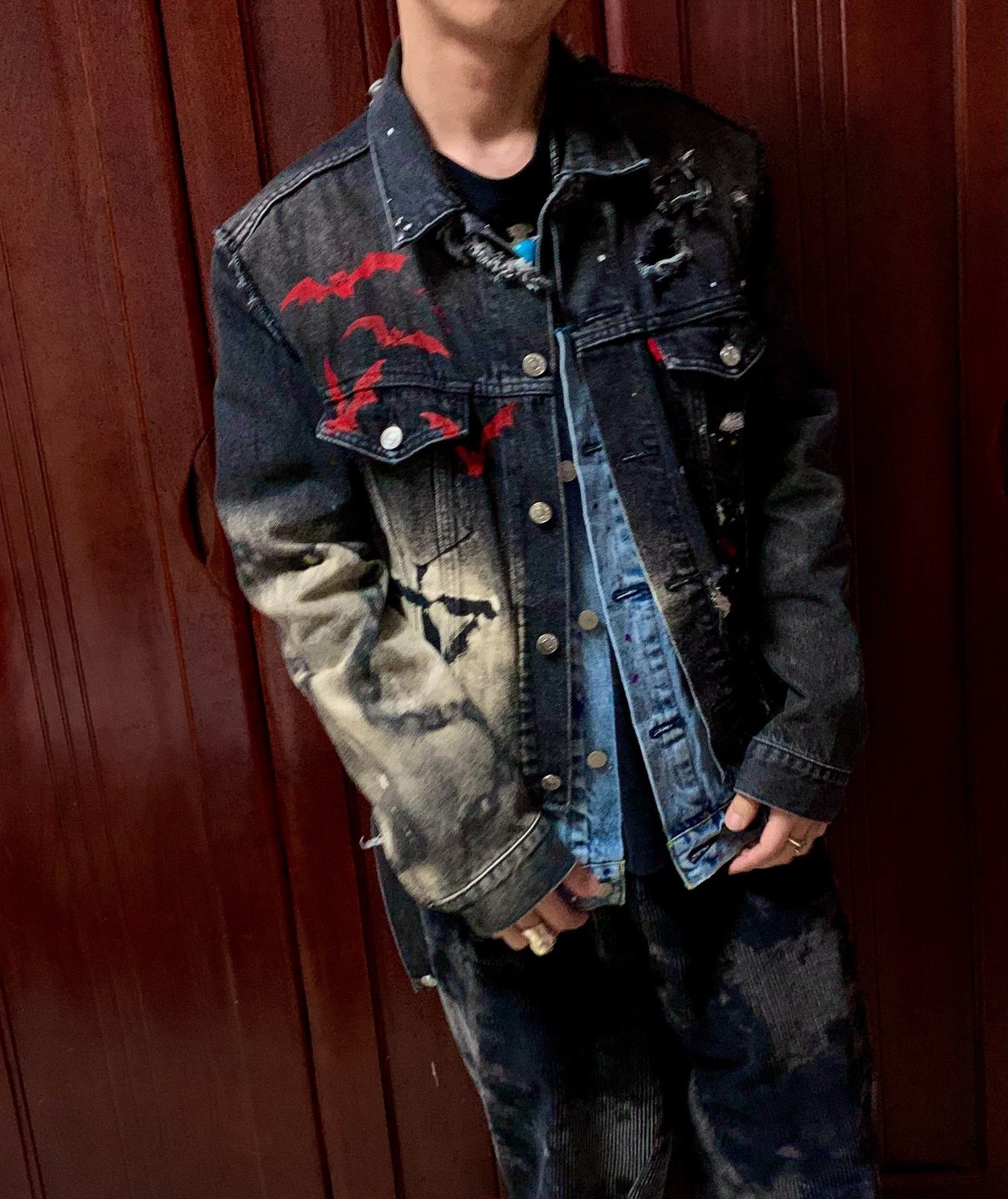Maison MIHARA YASUHIRO CGJoey Remake Dark Denim Jacket Size US L / EU 52-54 / 3 - 3 Thumbnail