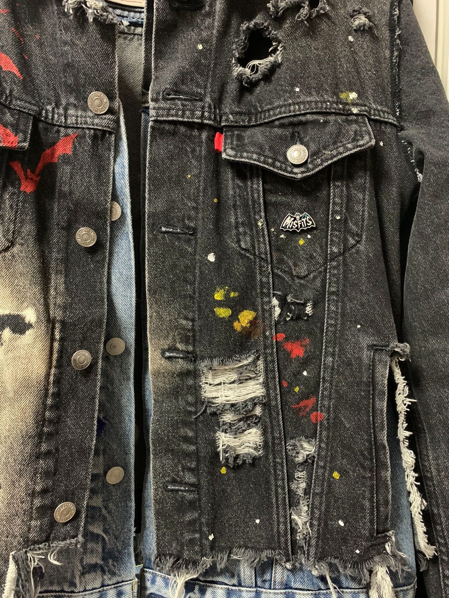 Maison MIHARA YASUHIRO CGJoey Remake Dark Denim Jacket Size US L / EU 52-54 / 3 - 5 Thumbnail