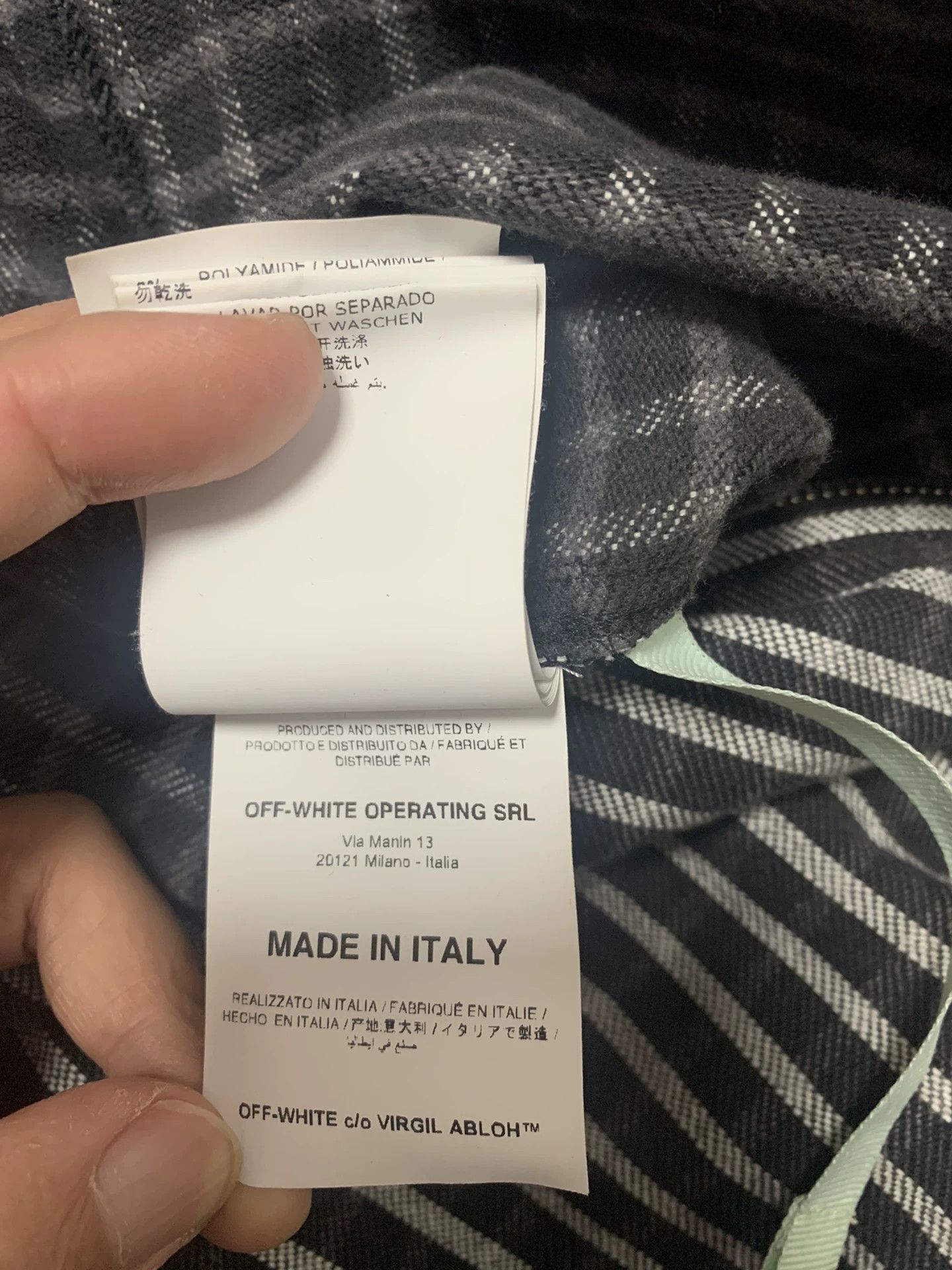 Off-White Off-White Zip Shirt Jacket Size US S / EU 44-46 / 1 - 8 Thumbnail
