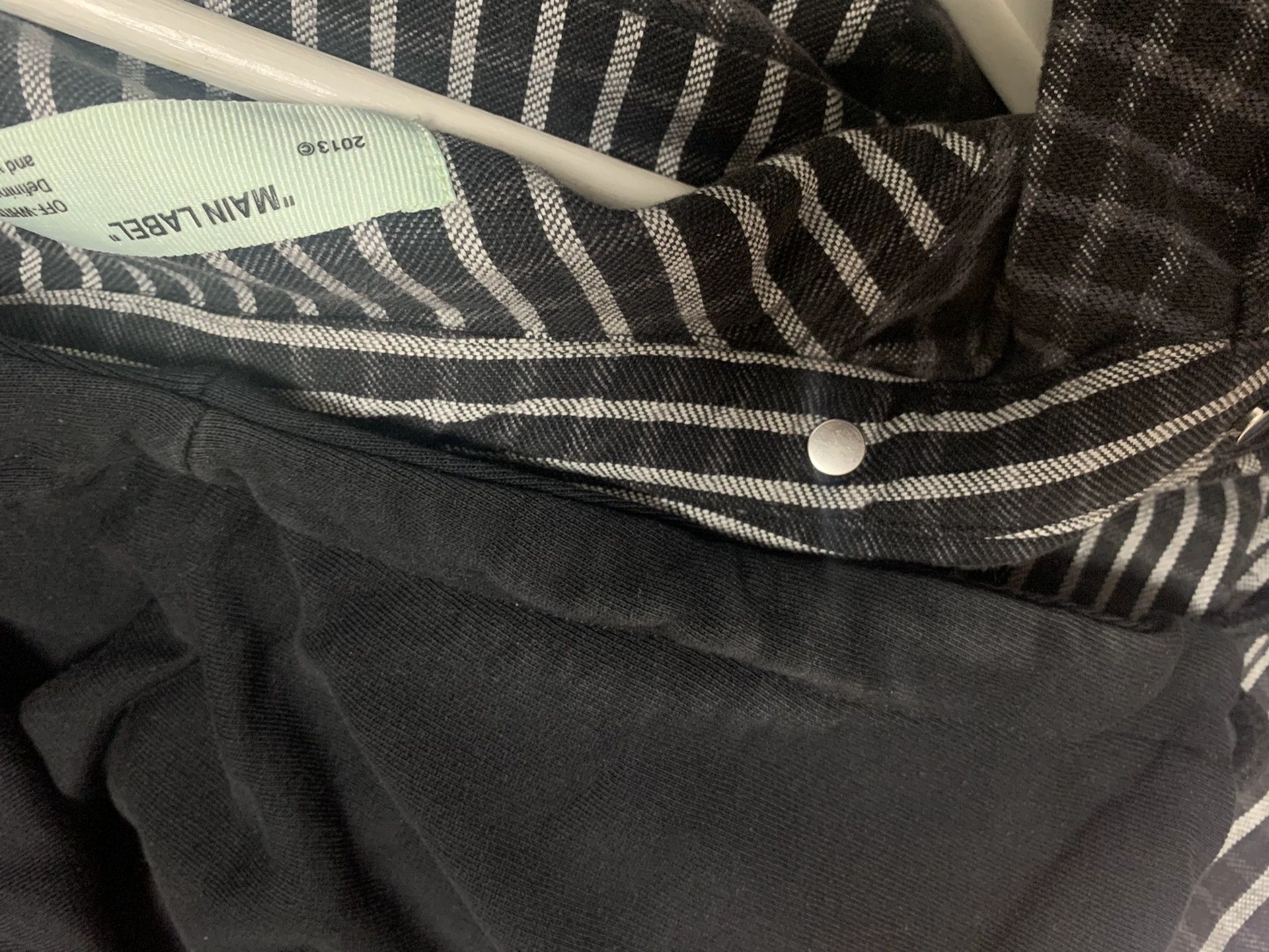 Off-White Off-White Zip Shirt Jacket Size US S / EU 44-46 / 1 - 9 Thumbnail