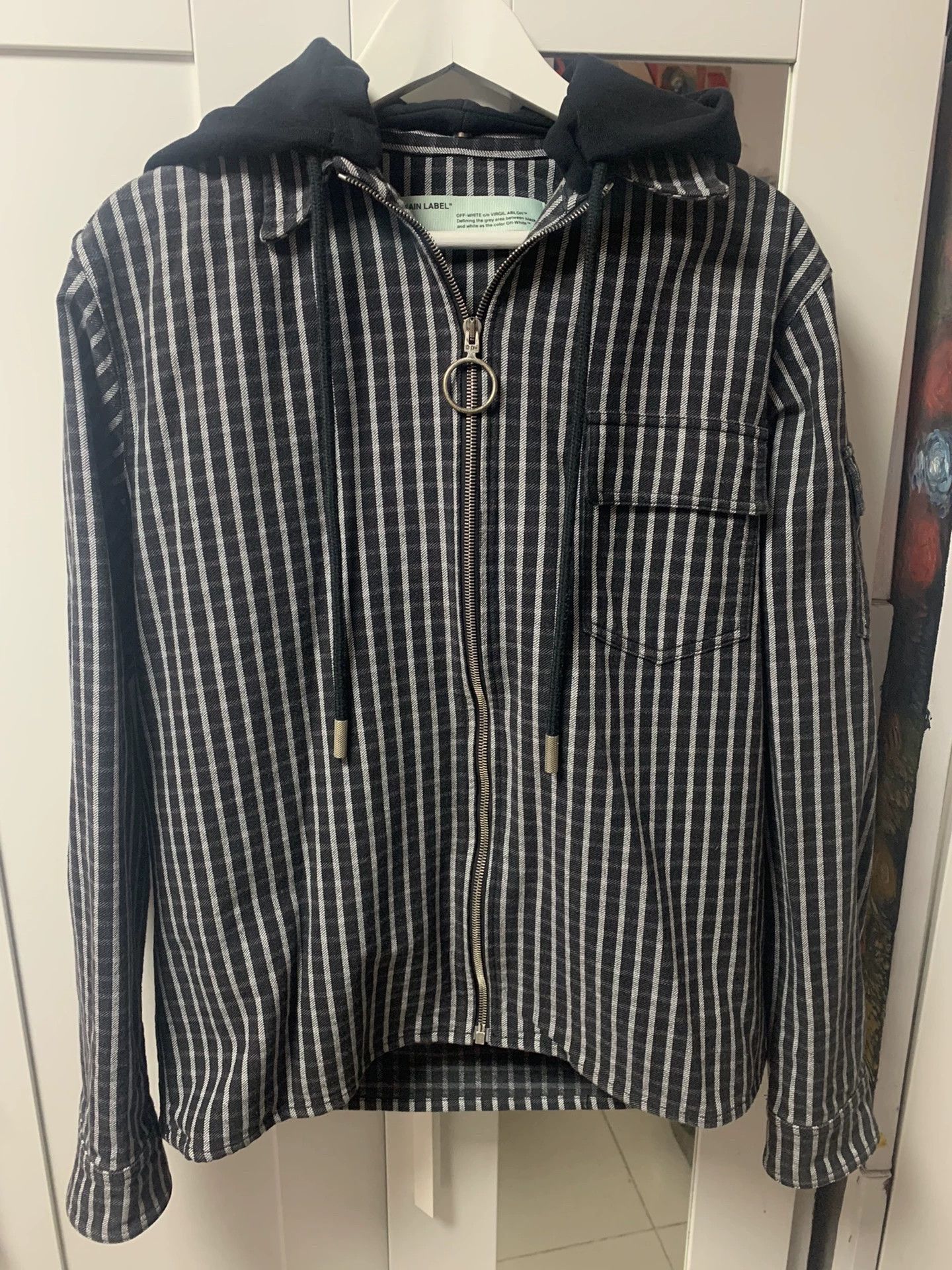 Off-White Off-White Zip Shirt Jacket Size US S / EU 44-46 / 1 - 2 Thumbnail