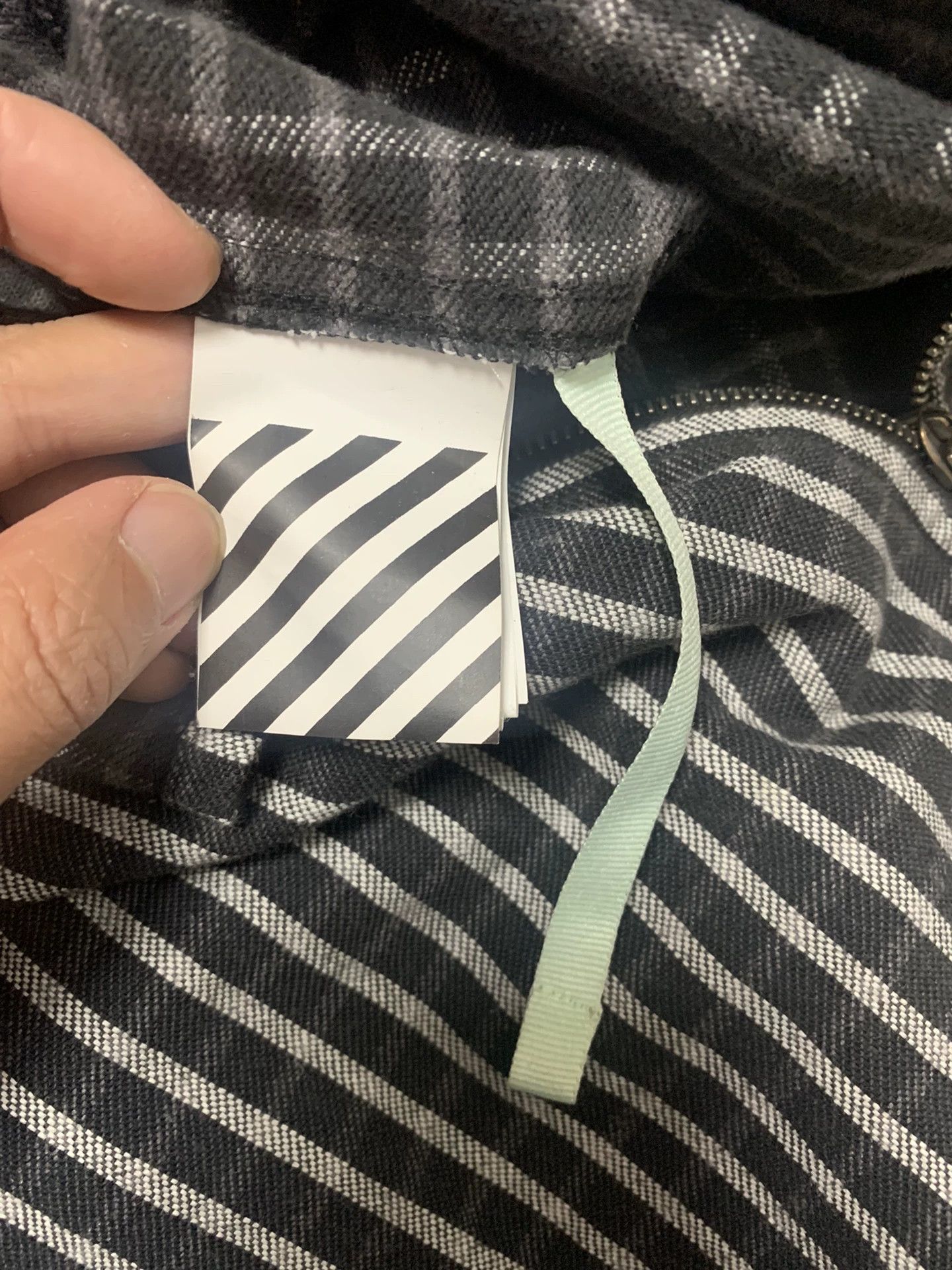 Off-White Off-White Zip Shirt Jacket Size US S / EU 44-46 / 1 - 6 Thumbnail