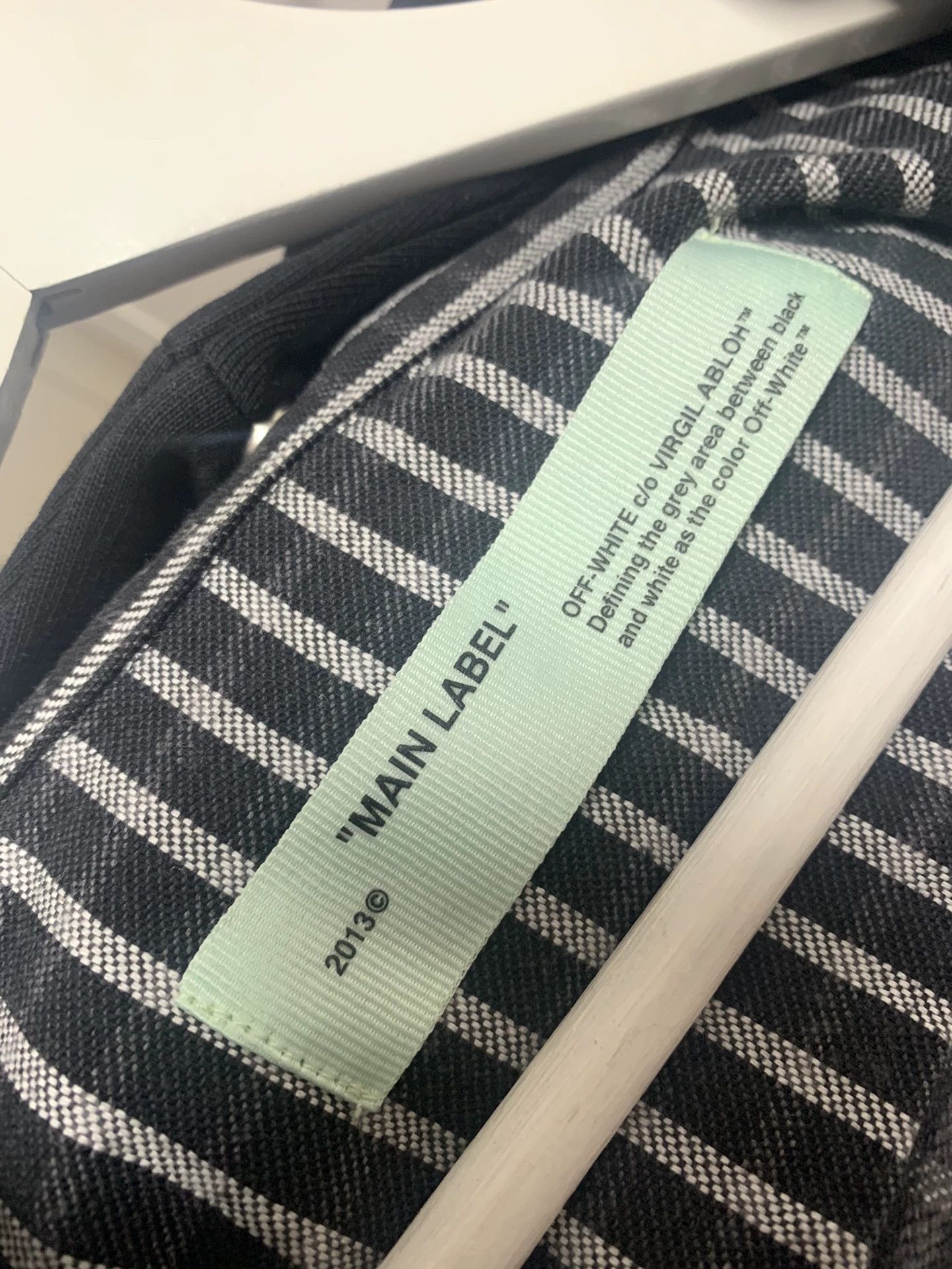 Off-White Off-White Zip Shirt Jacket Size US S / EU 44-46 / 1 - 5 Thumbnail