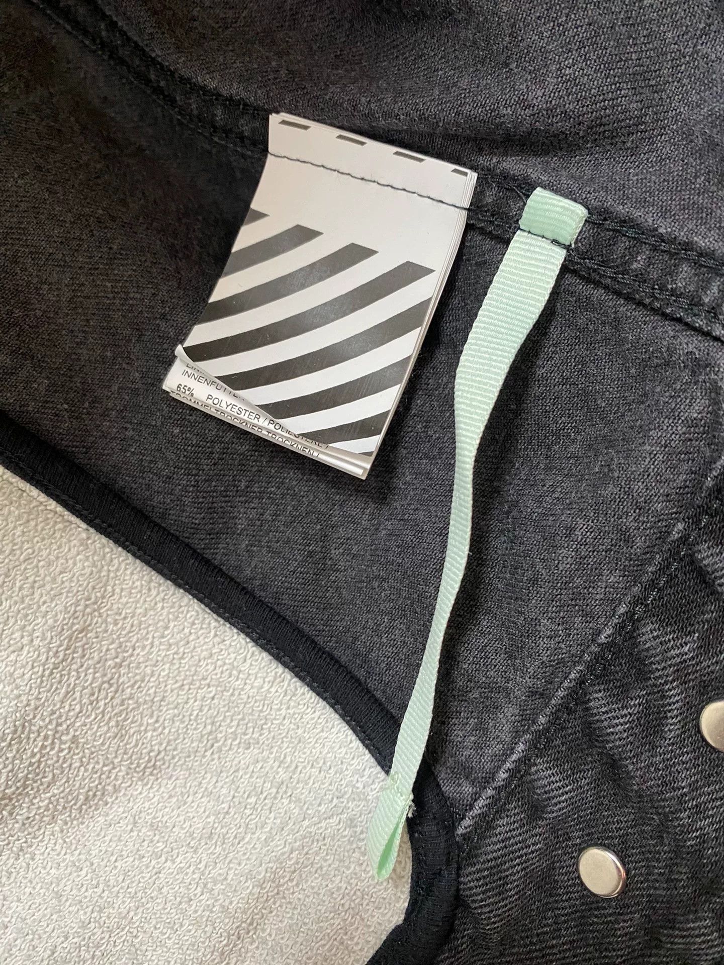 Off-White Off-White Monet Print Spliced Denim Jacket Size US L / EU 52-54 / 3 - 7 Thumbnail