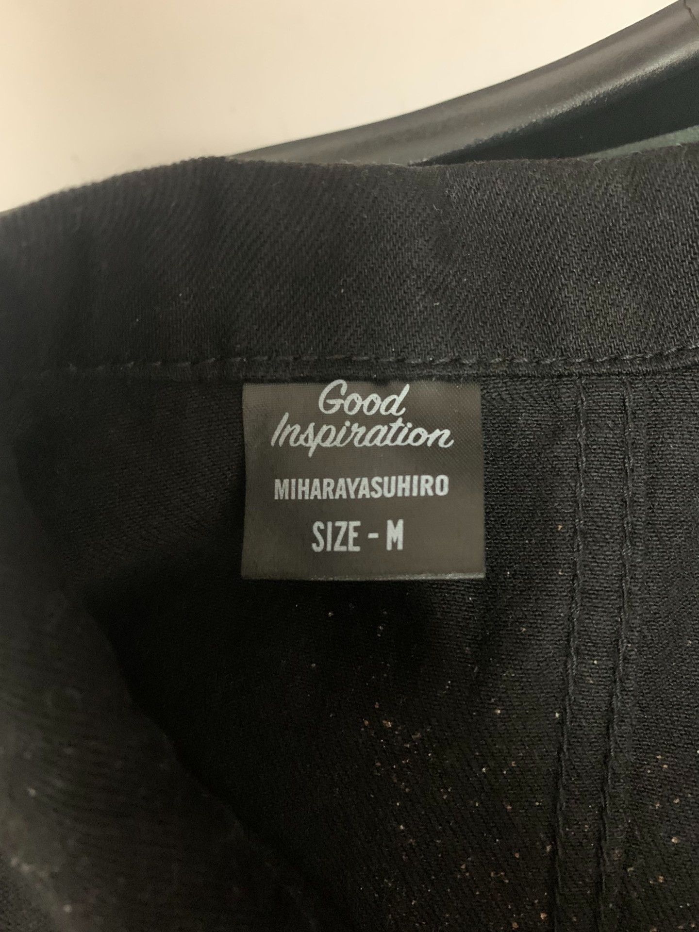 Maison MIHARA YASUHIRO CGJoey Miharayasuhiro Black Denim Jacket Size US M / EU 48-50 / 2 - 7 Thumbnail