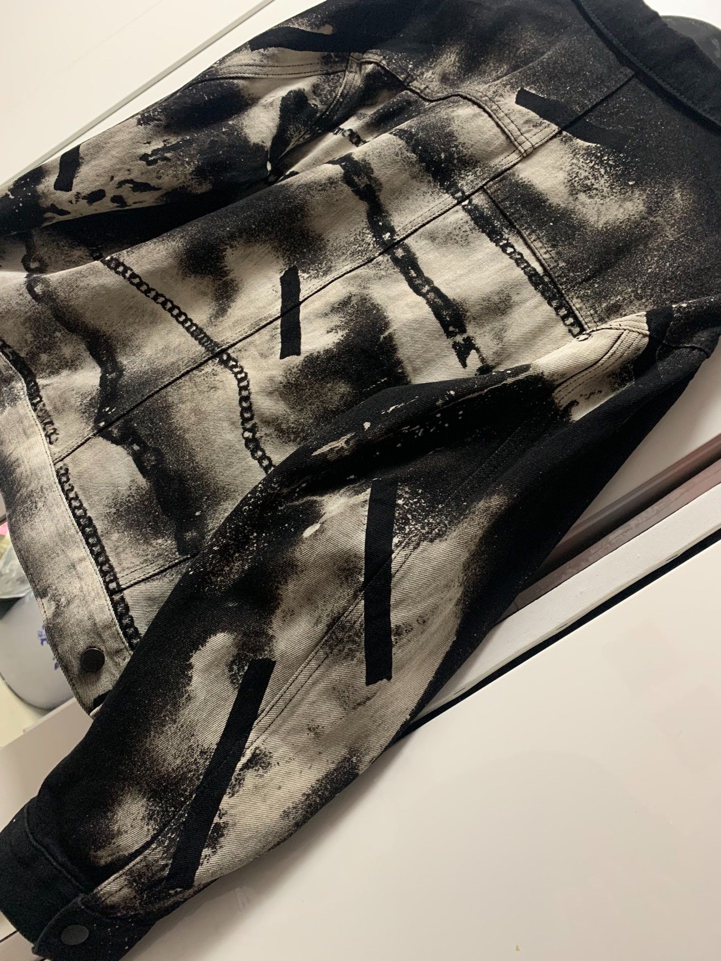 Maison MIHARA YASUHIRO CGJoey Miharayasuhiro Black Denim Jacket Size US M / EU 48-50 / 2 - 6 Thumbnail