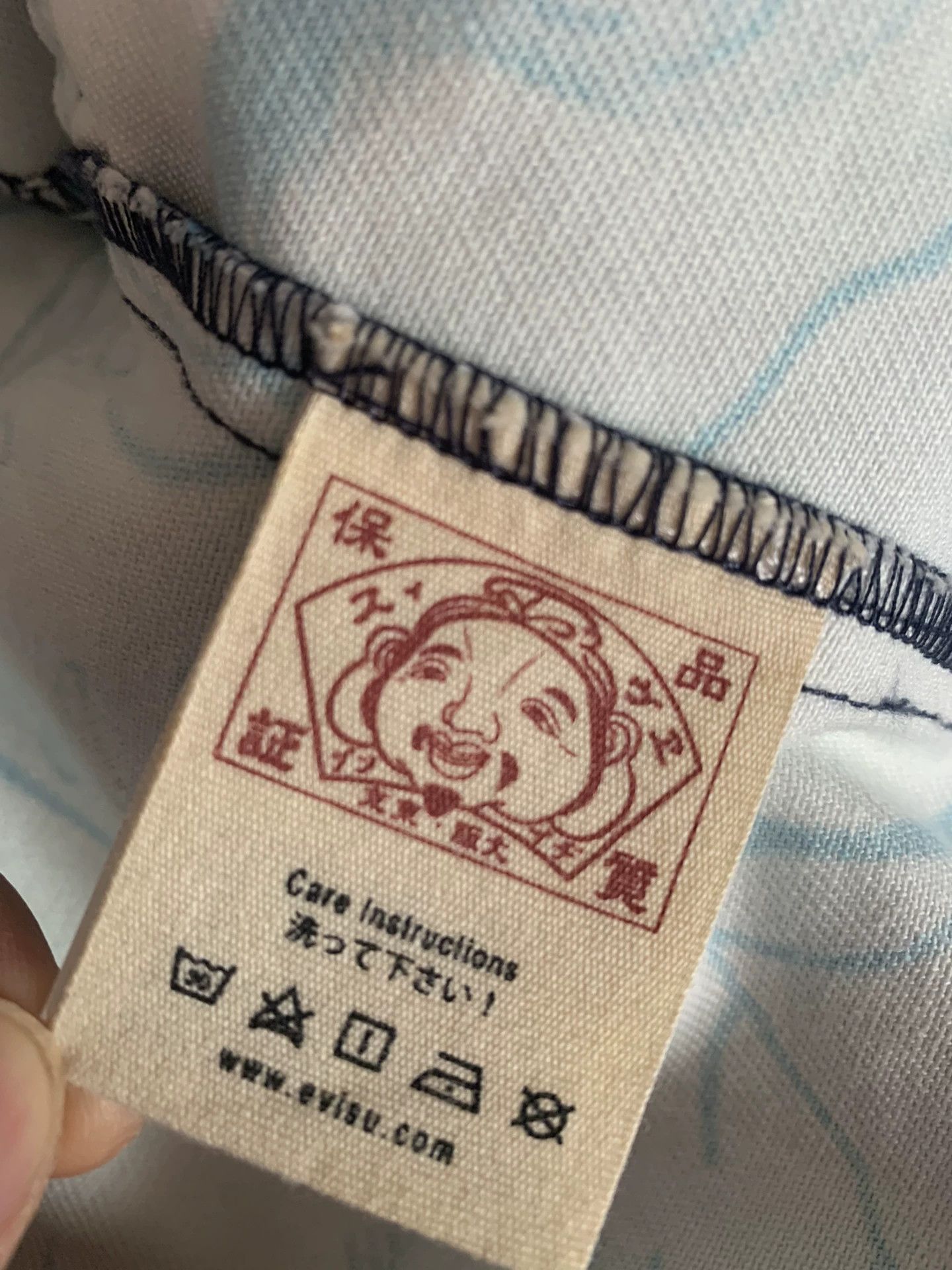 Evisu Authentic Evisu Full Print Denim Jacket Size US M / EU 48-50 / 2 - 5 Thumbnail