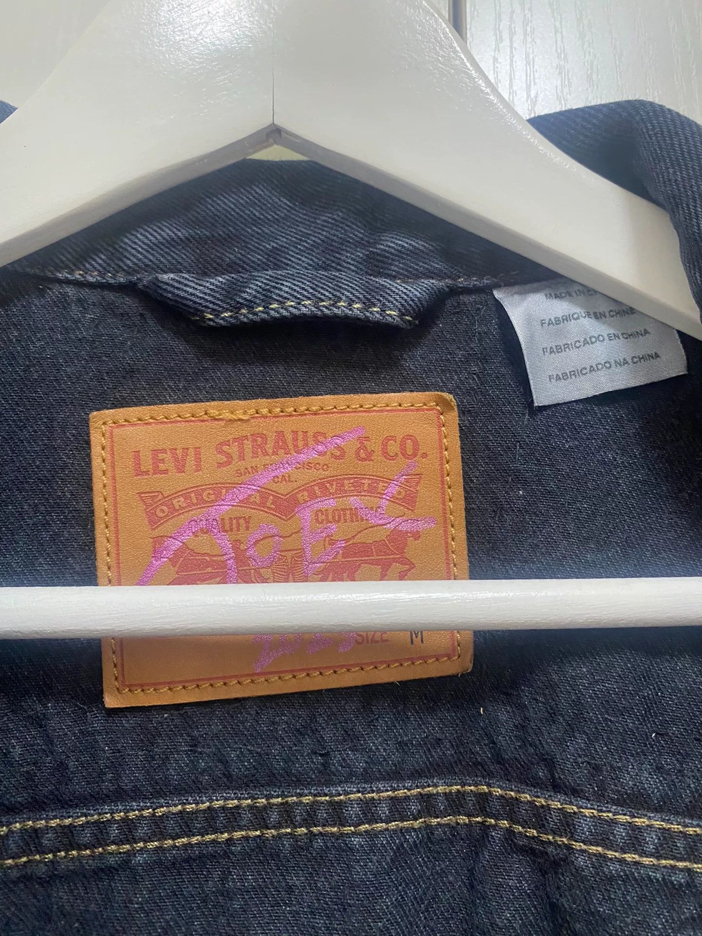 Levi's Dark Funeral Art Patch Denim Jacket Size US M / EU 48-50 / 2 - 5 Thumbnail