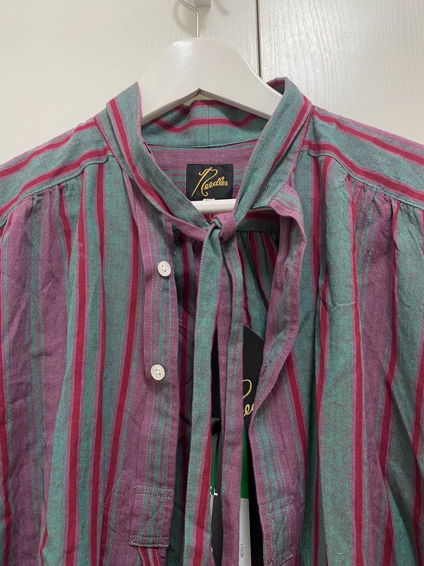 Needles Needles Striped Long-Sleeve Shirt Size XS / US 0-2 / IT 36-38 - 5 Thumbnail