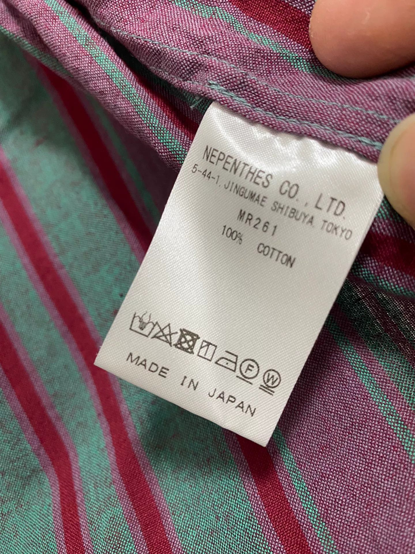 Needles Needles Striped Long-Sleeve Shirt Size XS / US 0-2 / IT 36-38 - 7 Thumbnail