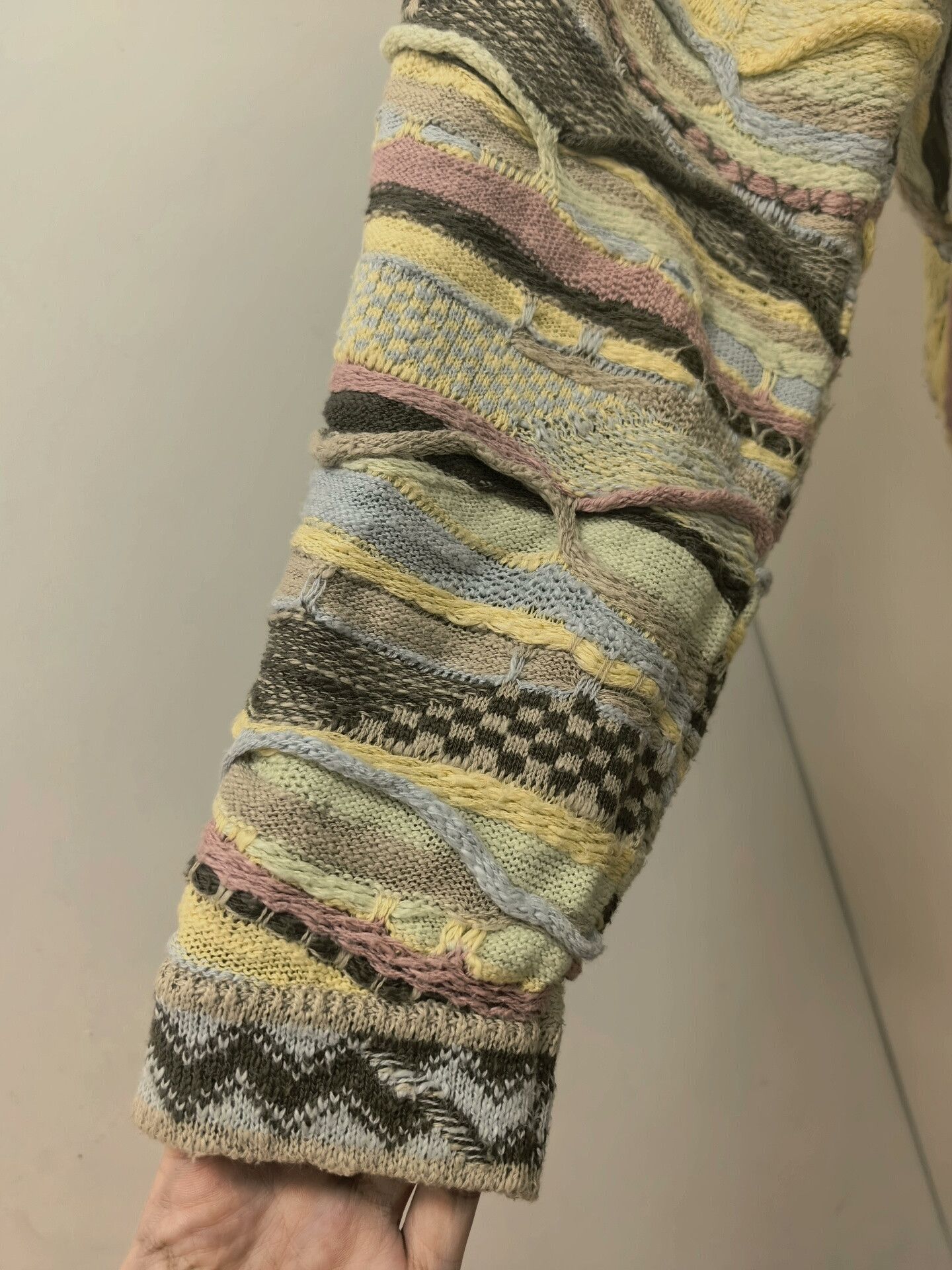 Kapital Kapital Anti-War Bitter Melon Knit Sweater Size US S / EU 44-46 / 1 - 3 Thumbnail