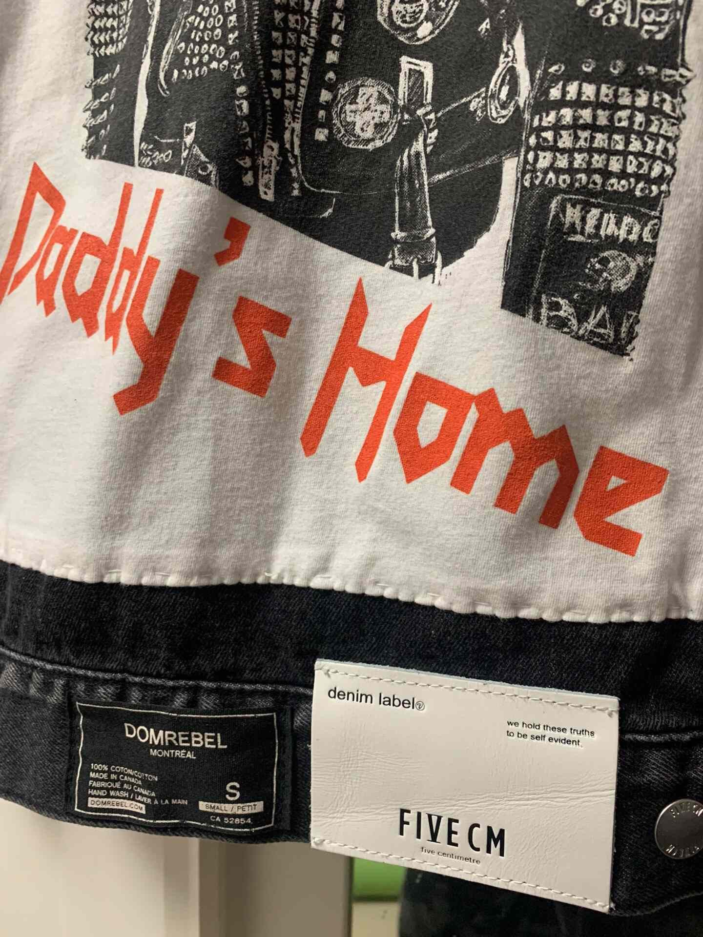 5cm CGJoey Remake 5cm Domrebel Denim Jacket Size US S / EU 44-46 / 1 - 6 Thumbnail