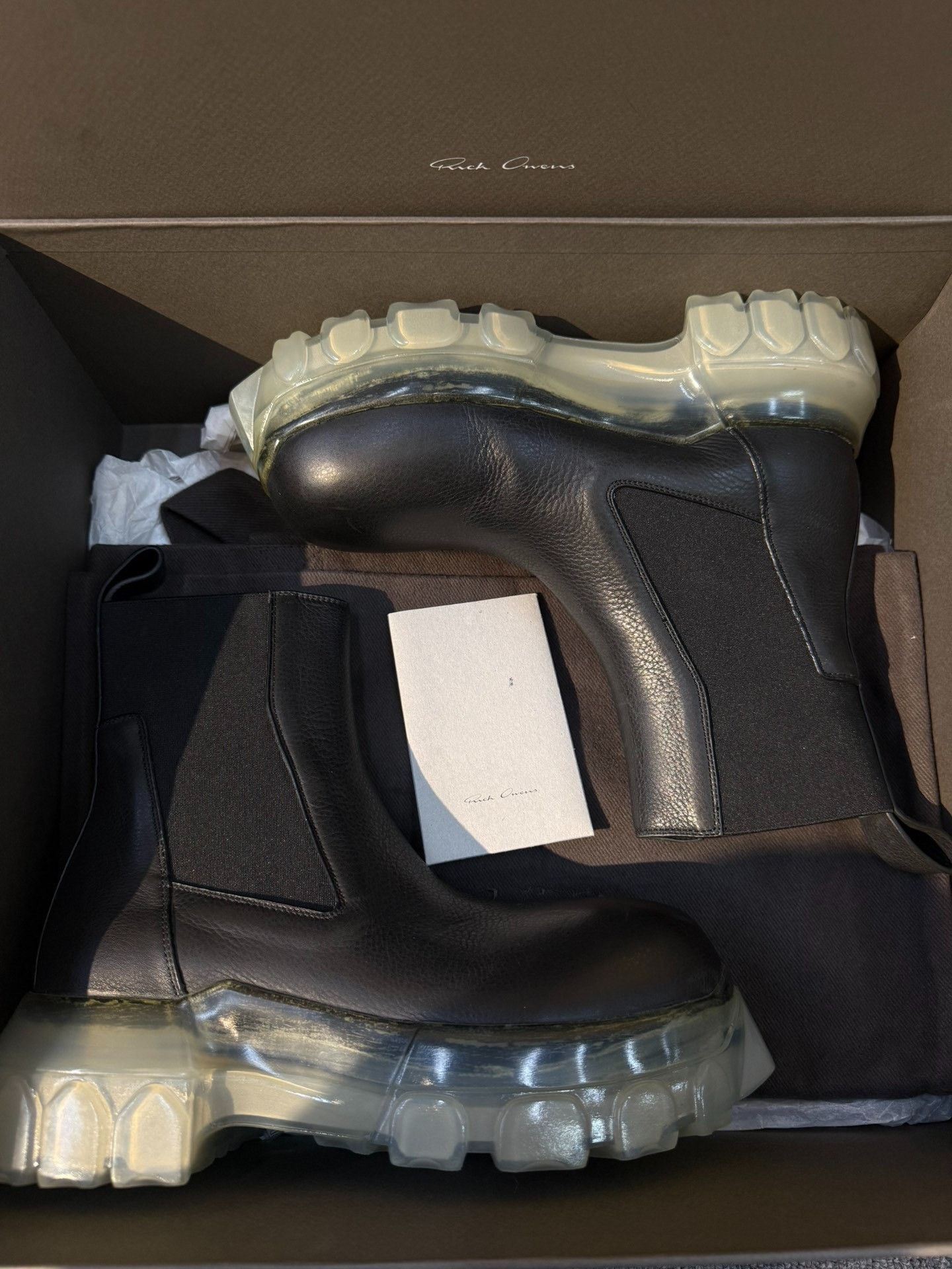Rick Owens Rick Owens Octopus Sole Chelsea Boots Size US 6 / IT 36 - 5 Thumbnail