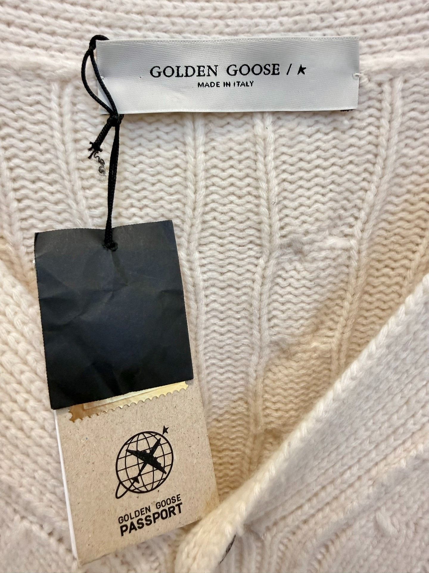 Golden Goose Golden Goose Men's Wool Cardigan Size US XL / EU 56 / 4 - 5 Thumbnail