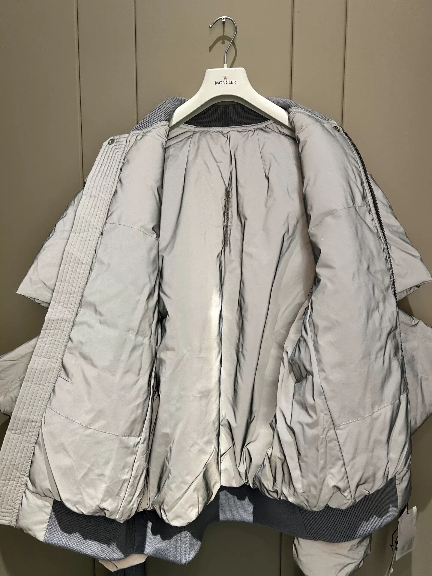 Rick Owens Rick Owens Runway Stand Collar Down Jacket Size US M / EU 48-50 / 2 - 2 Thumbnail