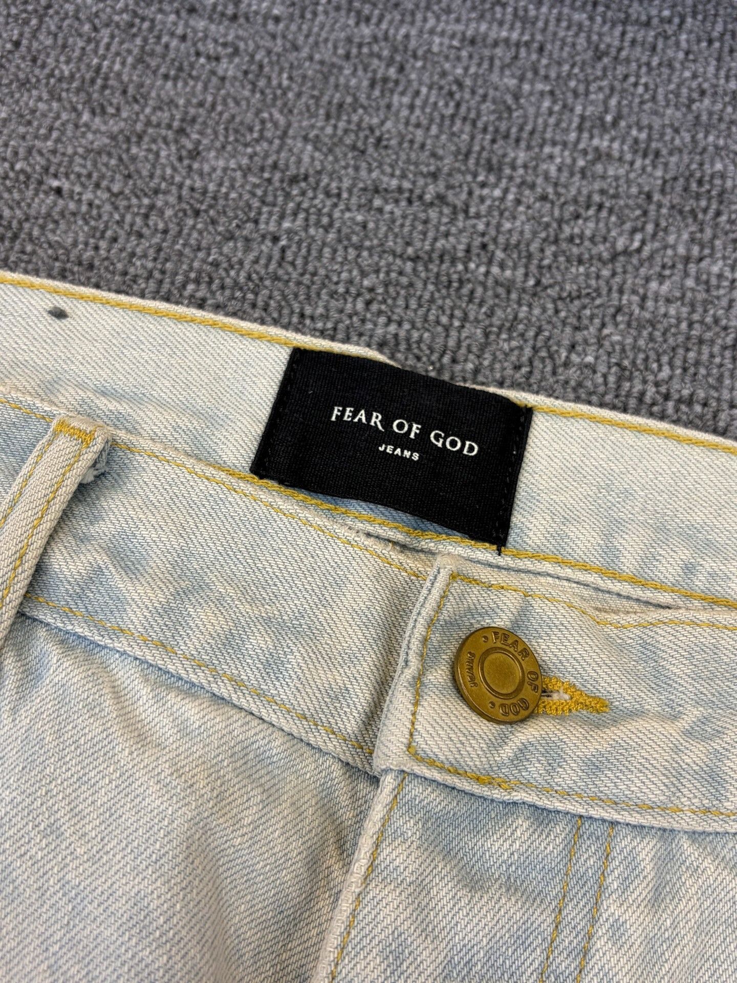 Fear of God Fear of God Men's Jeans Size US 35 - 2 Thumbnail