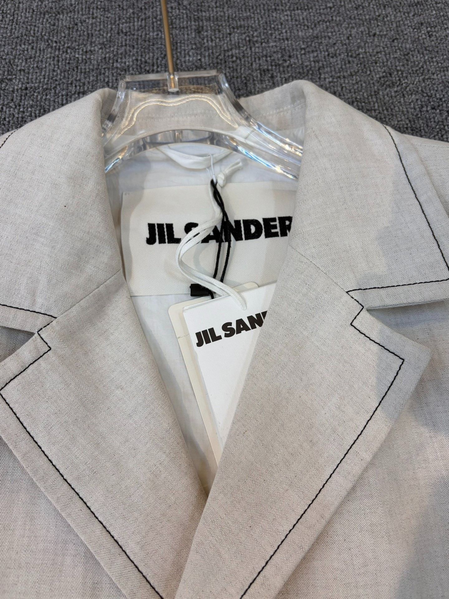 Jil Sander JIL SANDER Men's Lapel Jacket Size US L / EU 52-54 / 3 - 3 Thumbnail