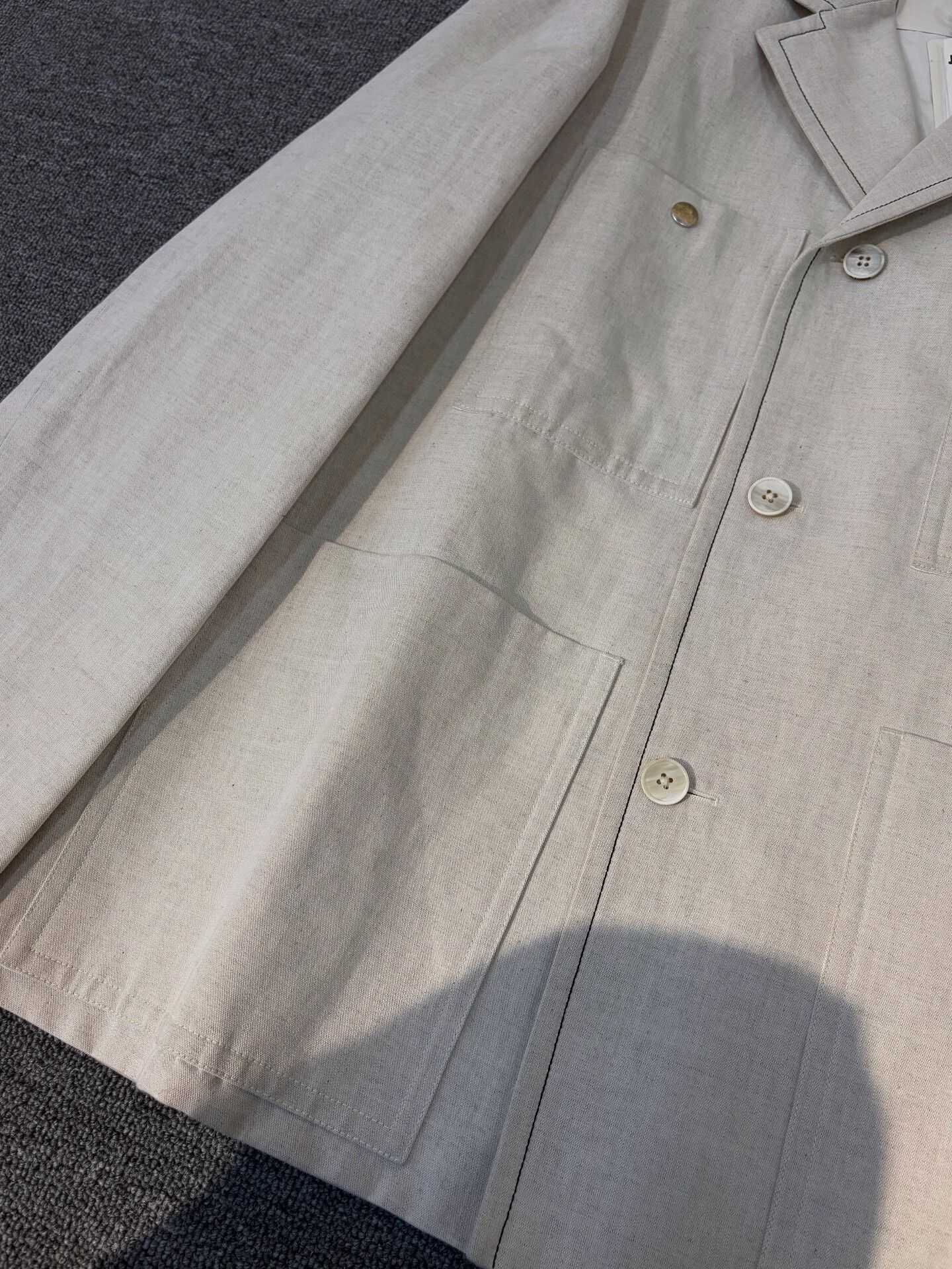 Jil Sander JIL SANDER Men's Lapel Jacket Size US L / EU 52-54 / 3 - 2 Thumbnail