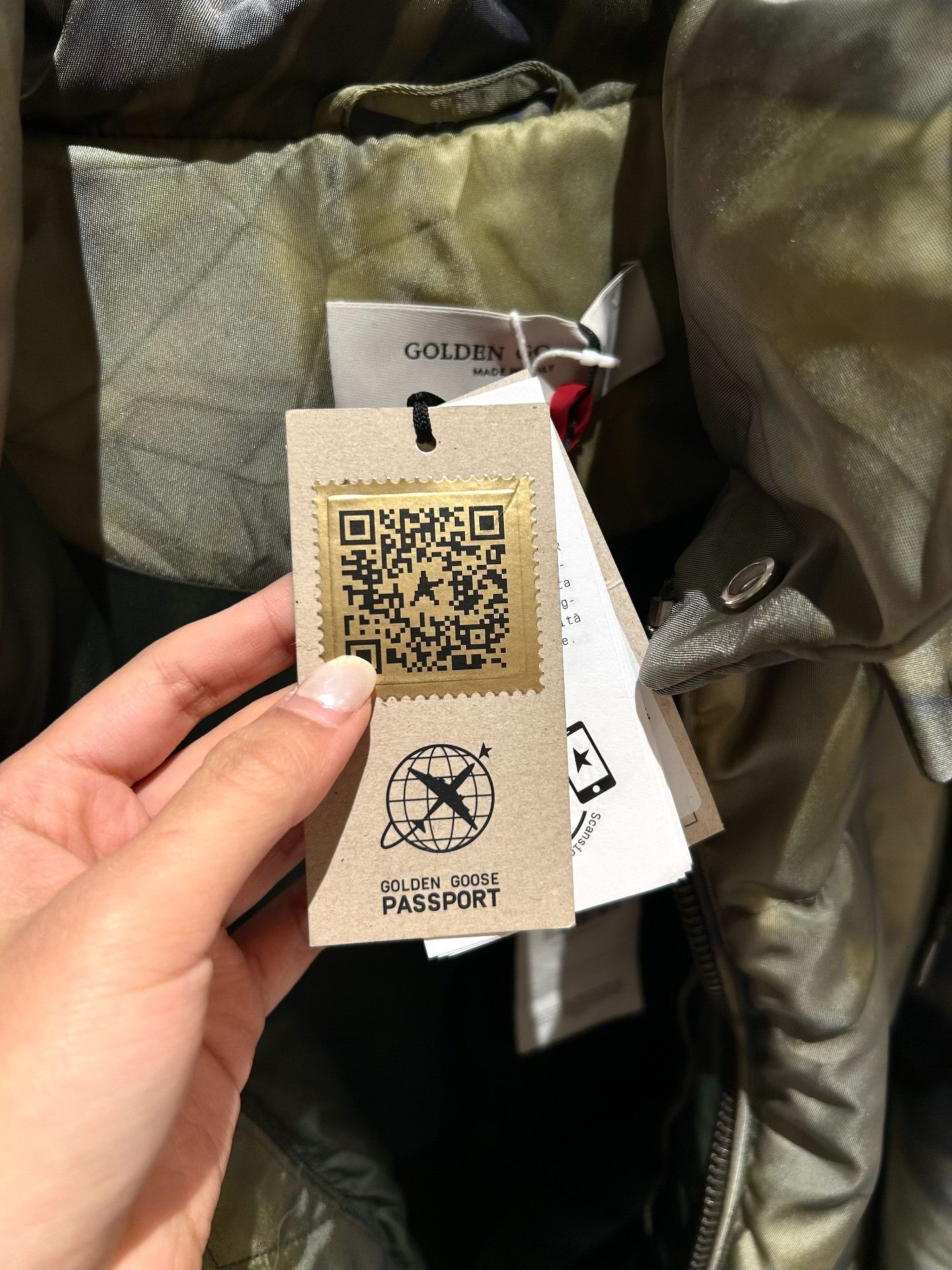 Golden Goose Golden Goose Camo Down Jacket Size US M / EU 48-50 / 2 - 7 Thumbnail