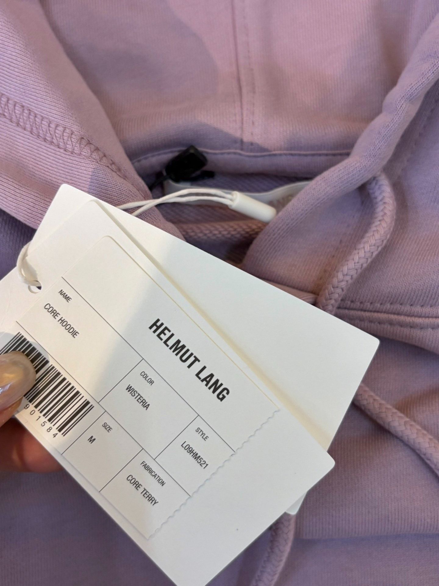 Helmut Lang Helmut Lang Men's Light Purple Hoodie Size US M / EU 48-50 / 2 - 3 Thumbnail