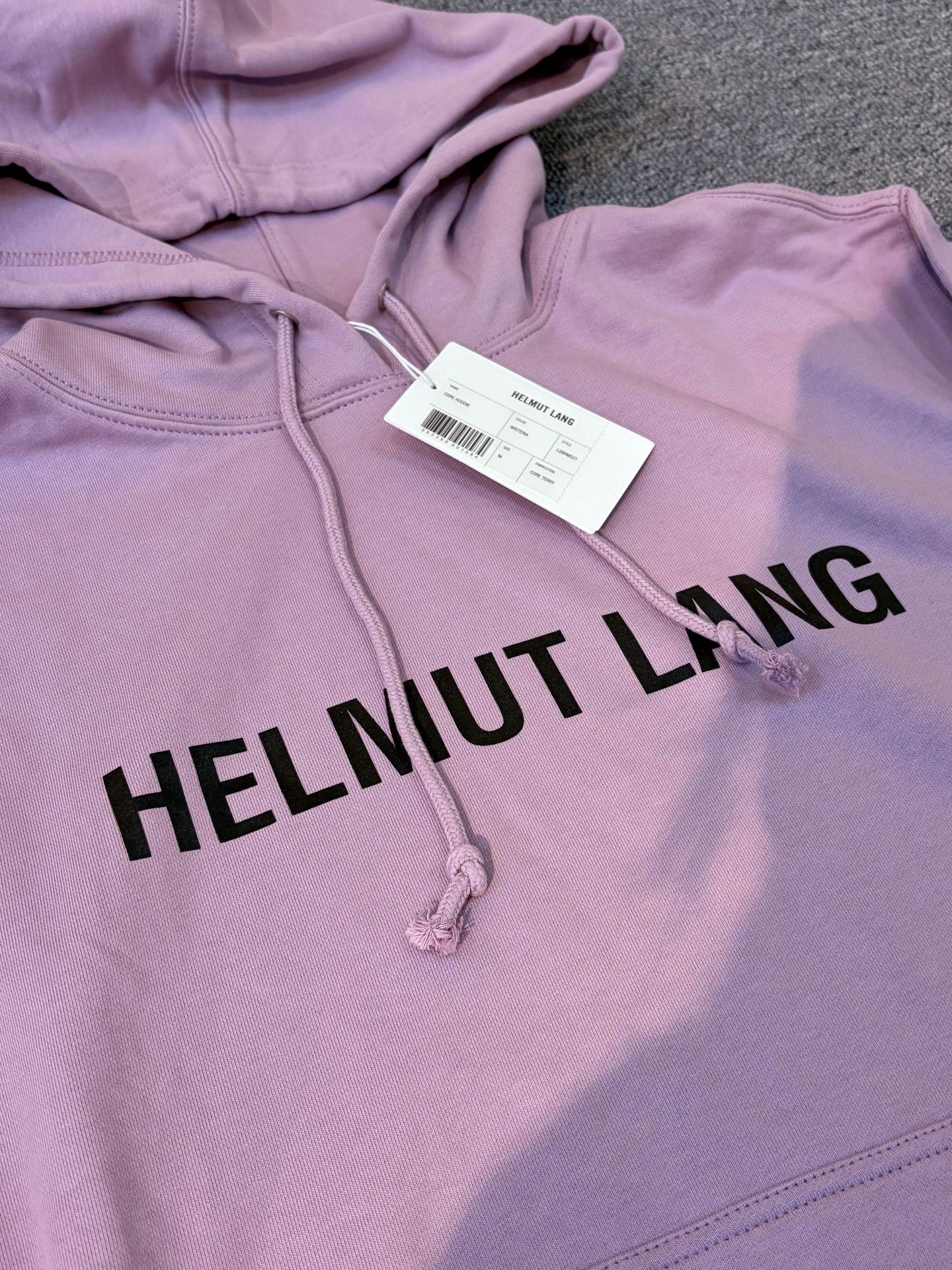 Helmut Lang Helmut Lang Men's Light Purple Hoodie Size US M / EU 48-50 / 2 - 2 Thumbnail