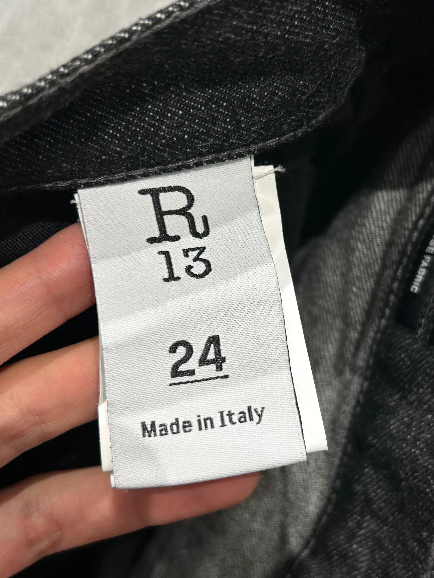 R13 R13 Italian-Made Jeans Size 24" / US 00 / IT 34 - 6 Thumbnail