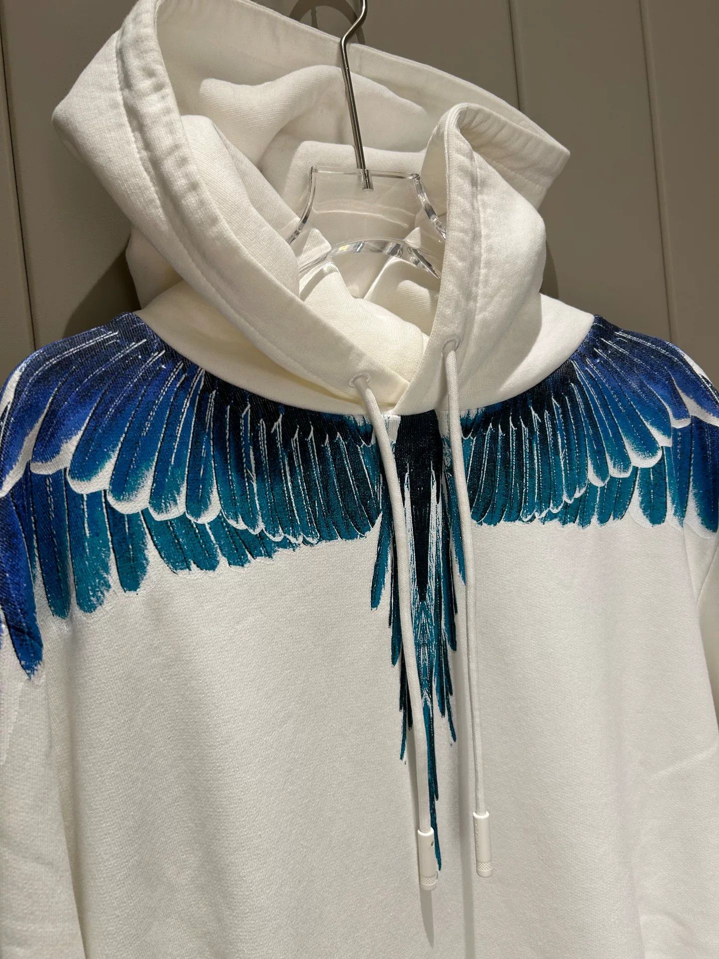 Marcelo Burlon MARCELO BURLON White Hoodie Size US M / EU 48-50 / 2 - 2 Thumbnail