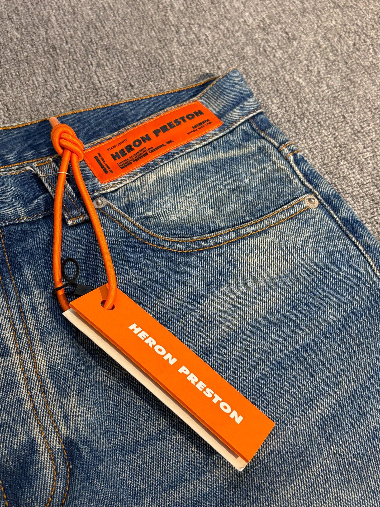 Heron Preston HERON PRESTON Men's Denim Pants Size US 30 / EU 46 - 3 Thumbnail