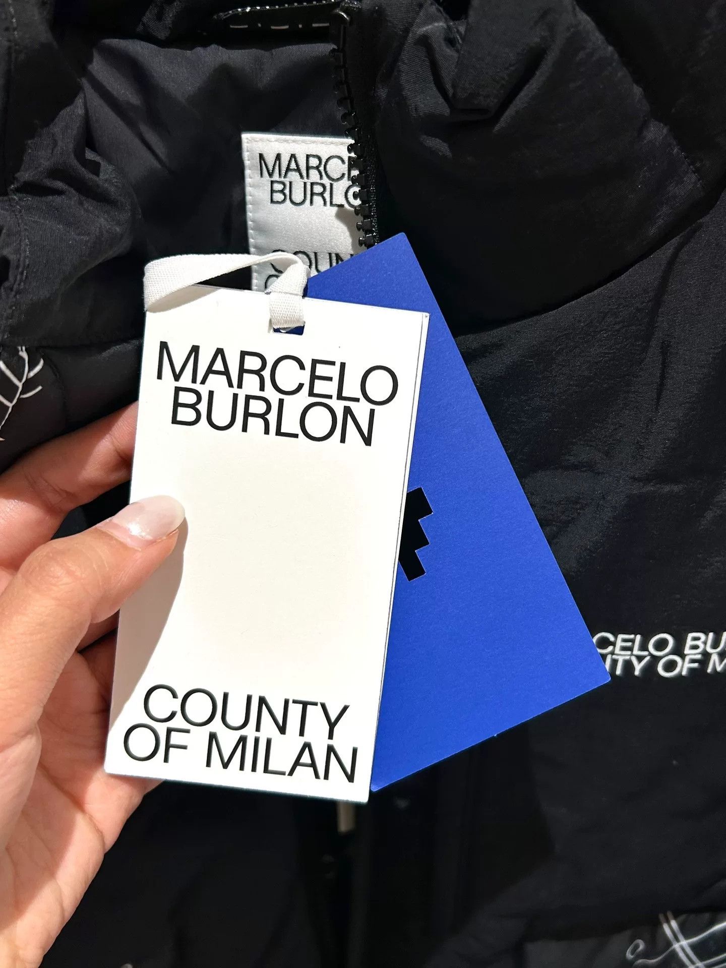 Marcelo Burlon Marcelo Burlon Men's Stand Collar Jacket Size US S / EU 44-46 / 1 - 6 Thumbnail