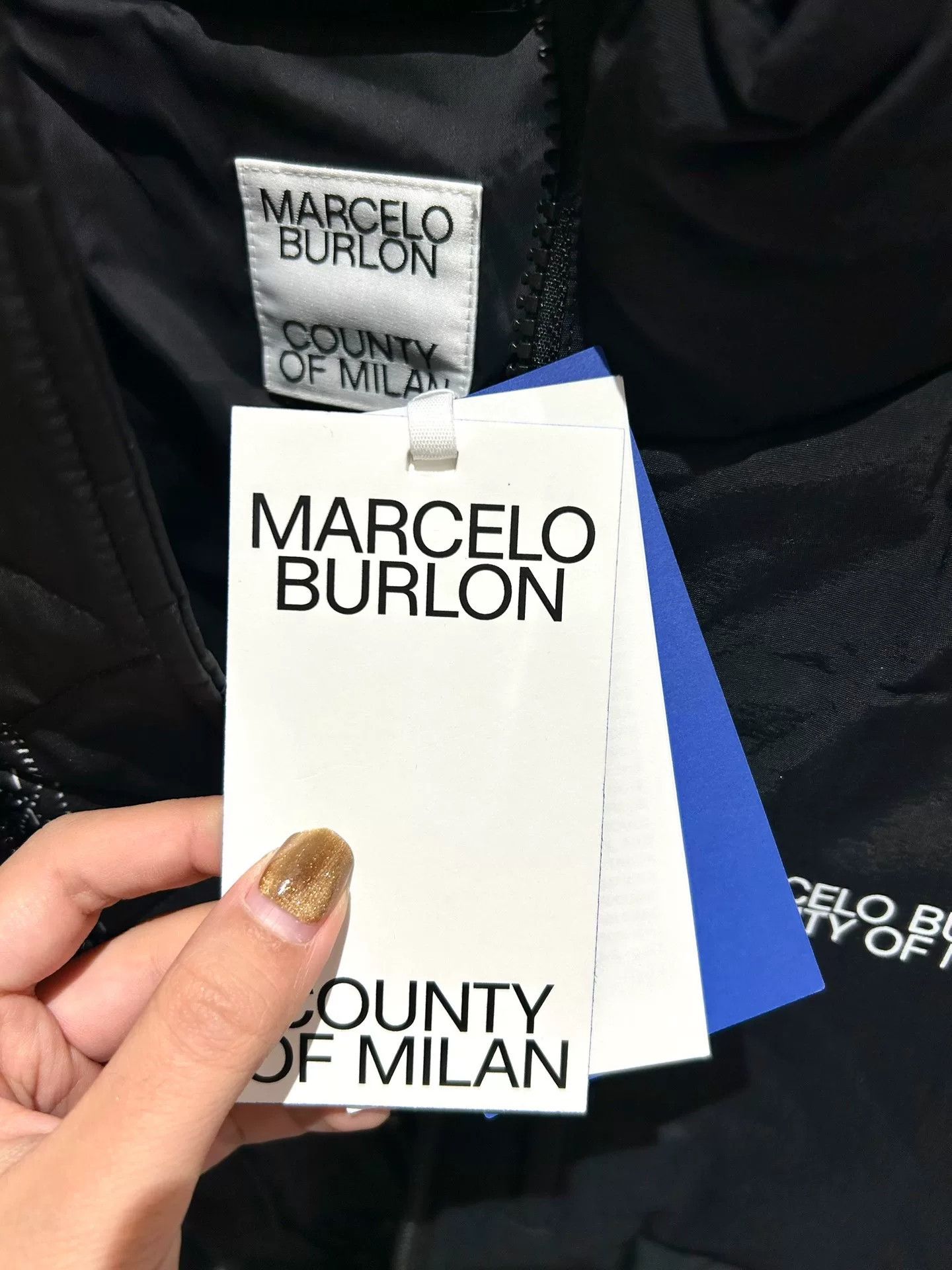 Marcelo Burlon Marcelo Burlon Men's Stand Collar Jacket Size US L / EU 52-54 / 3 - 4 Thumbnail