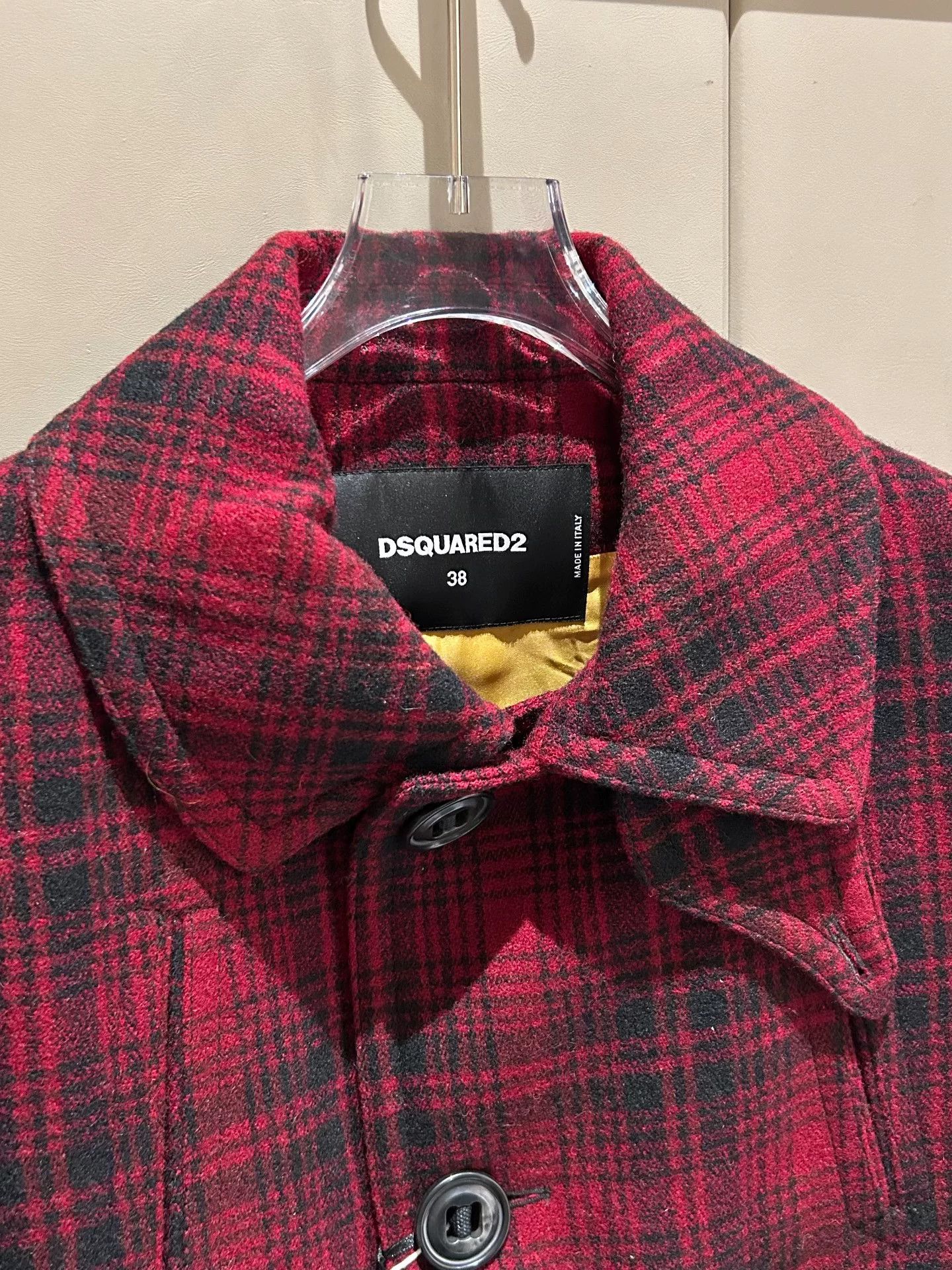 Dsquared2 DSQUARED2 Women's Wool Coat Size XS / US 0-2 / IT 36-38 - 3 Thumbnail