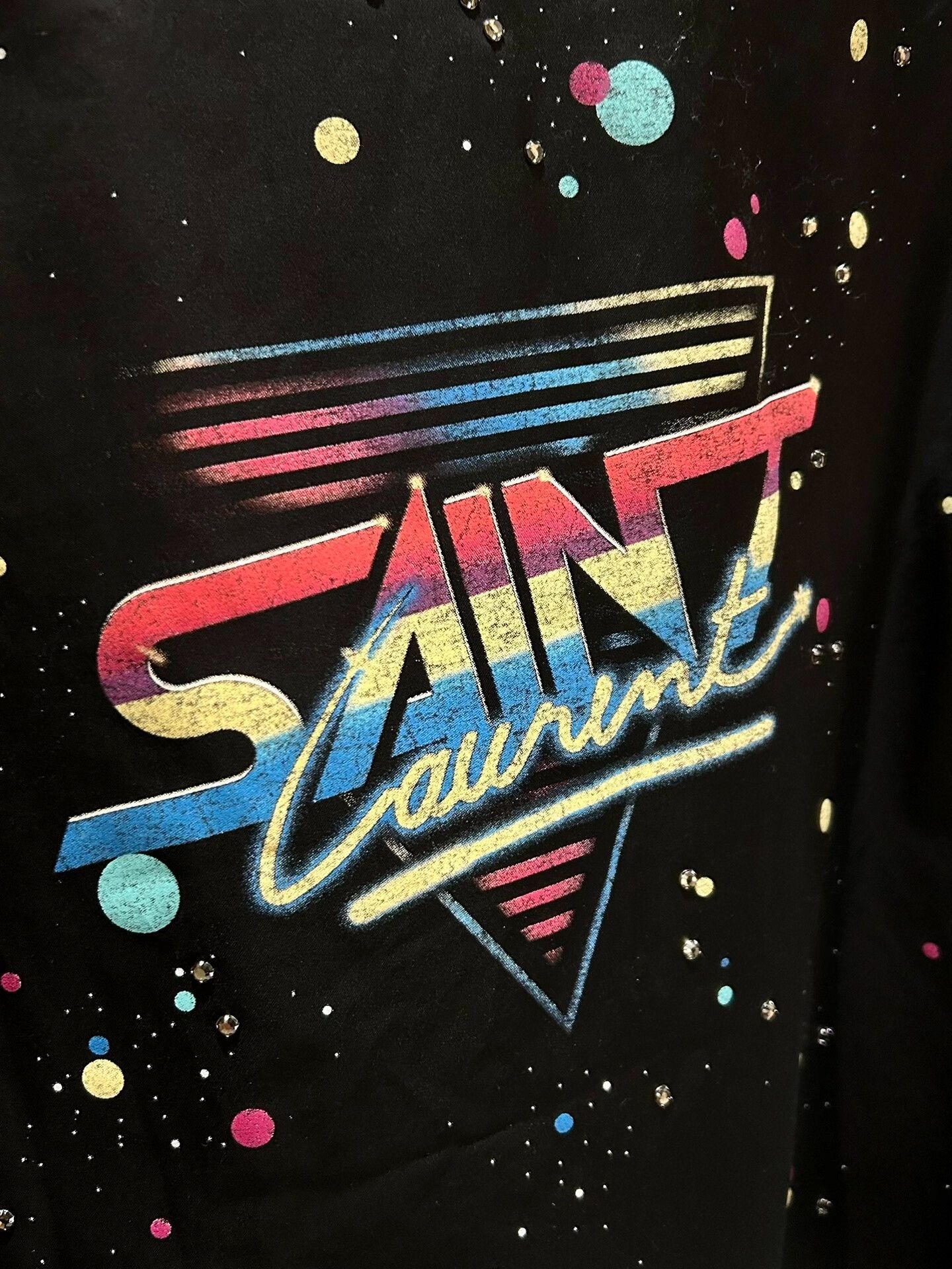 Saint Laurent Paris Saint Laurent Women's Starry Print Jacket Size S / US 4 / IT 40 - 5 Thumbnail