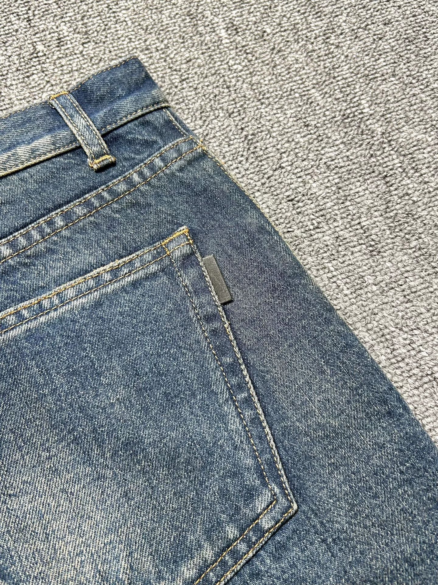Saint Laurent Paris Saint Laurent Denim Shorts Size 27" / US 4 / IT 40 - 5 Thumbnail