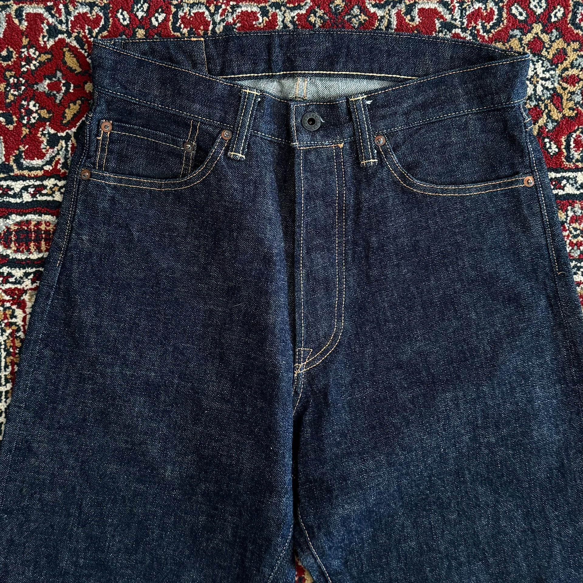 BLACK SIGN Black Sign Raw Denim Jeans Size US 30 / EU 46 - 2 Thumbnail