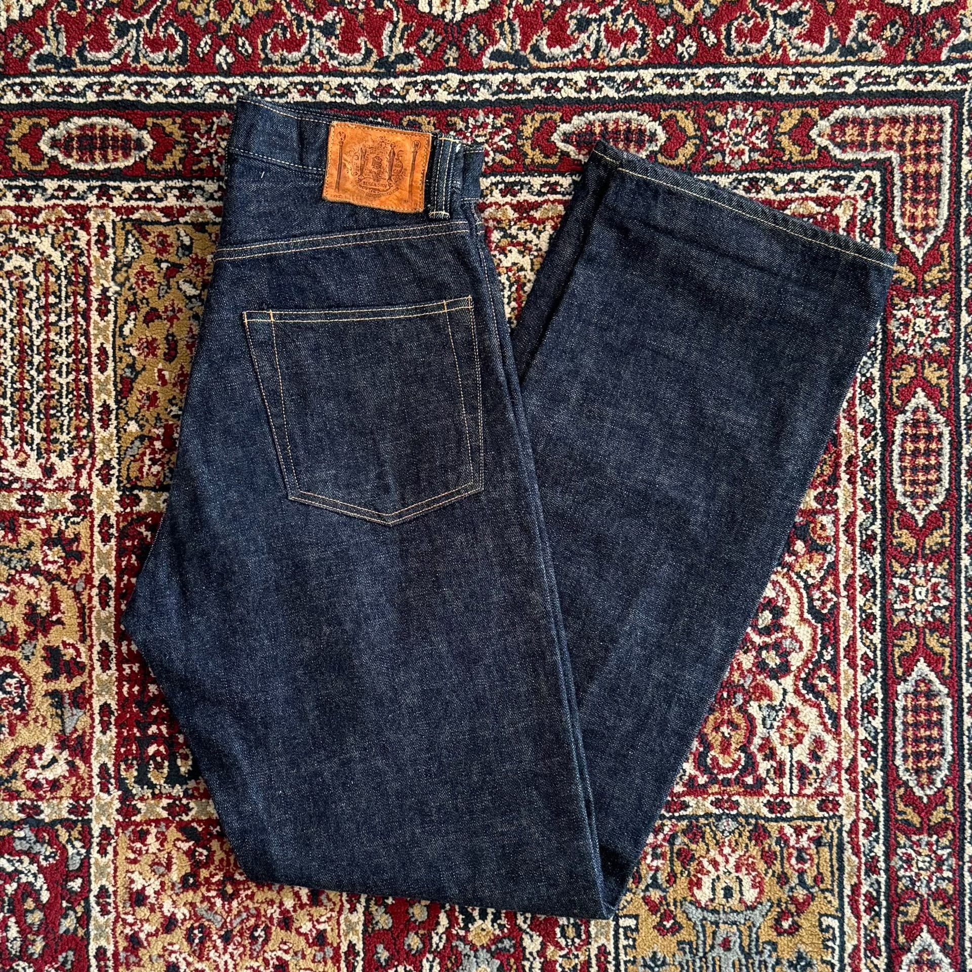 BLACK SIGN Black Sign Raw Denim Jeans Size US 30 / EU 46 - 3 Thumbnail