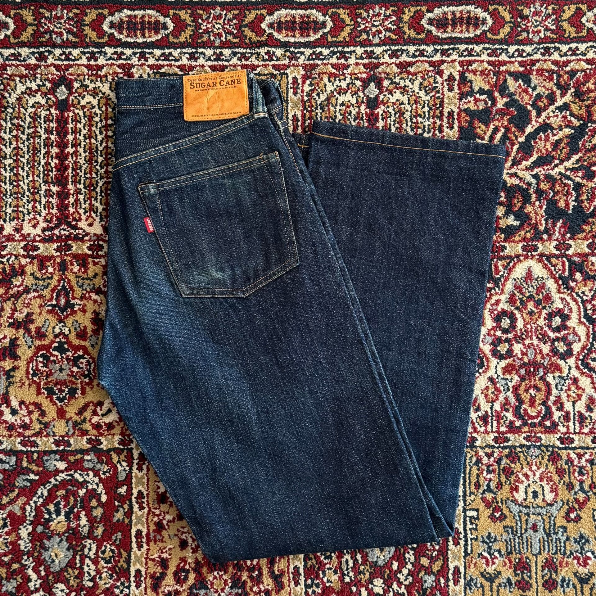 Sugar Cane Sugar Cane Raw Denim Jeans Size US 30 / EU 46 - 2 Thumbnail