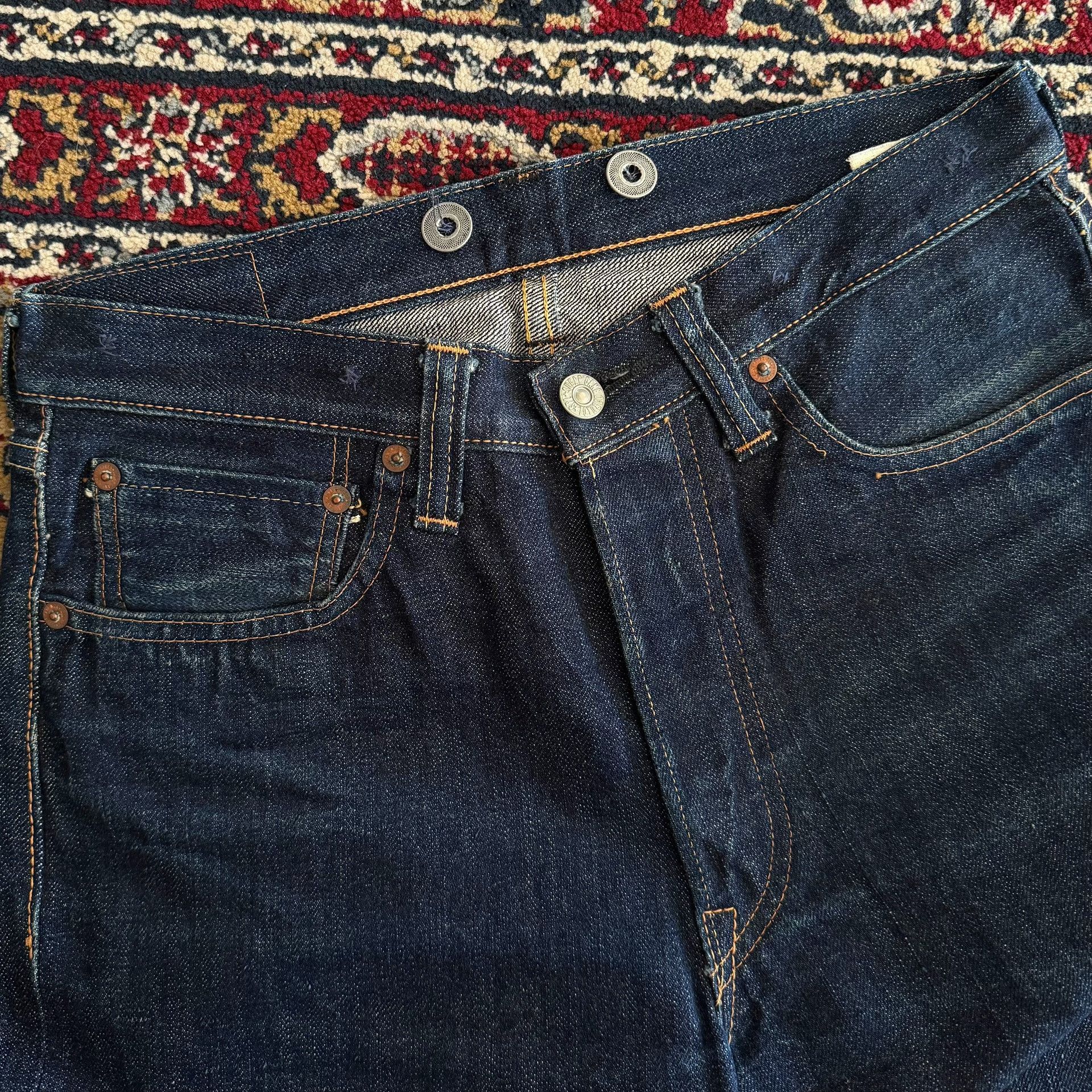 Sugar Cane Sugar Cane Raw Denim Jeans Size US 30 / EU 46 - 4 Thumbnail