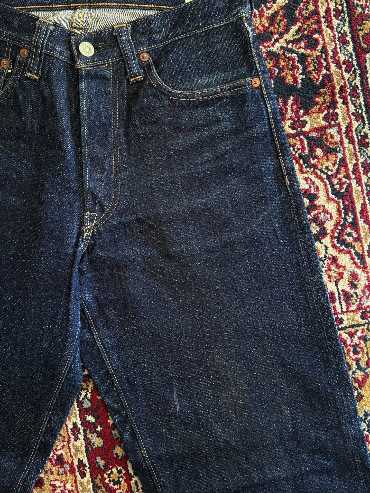 Sugar Cane Sugar Cane Raw Denim Jeans Size US 30 / EU 46 - 7 Thumbnail