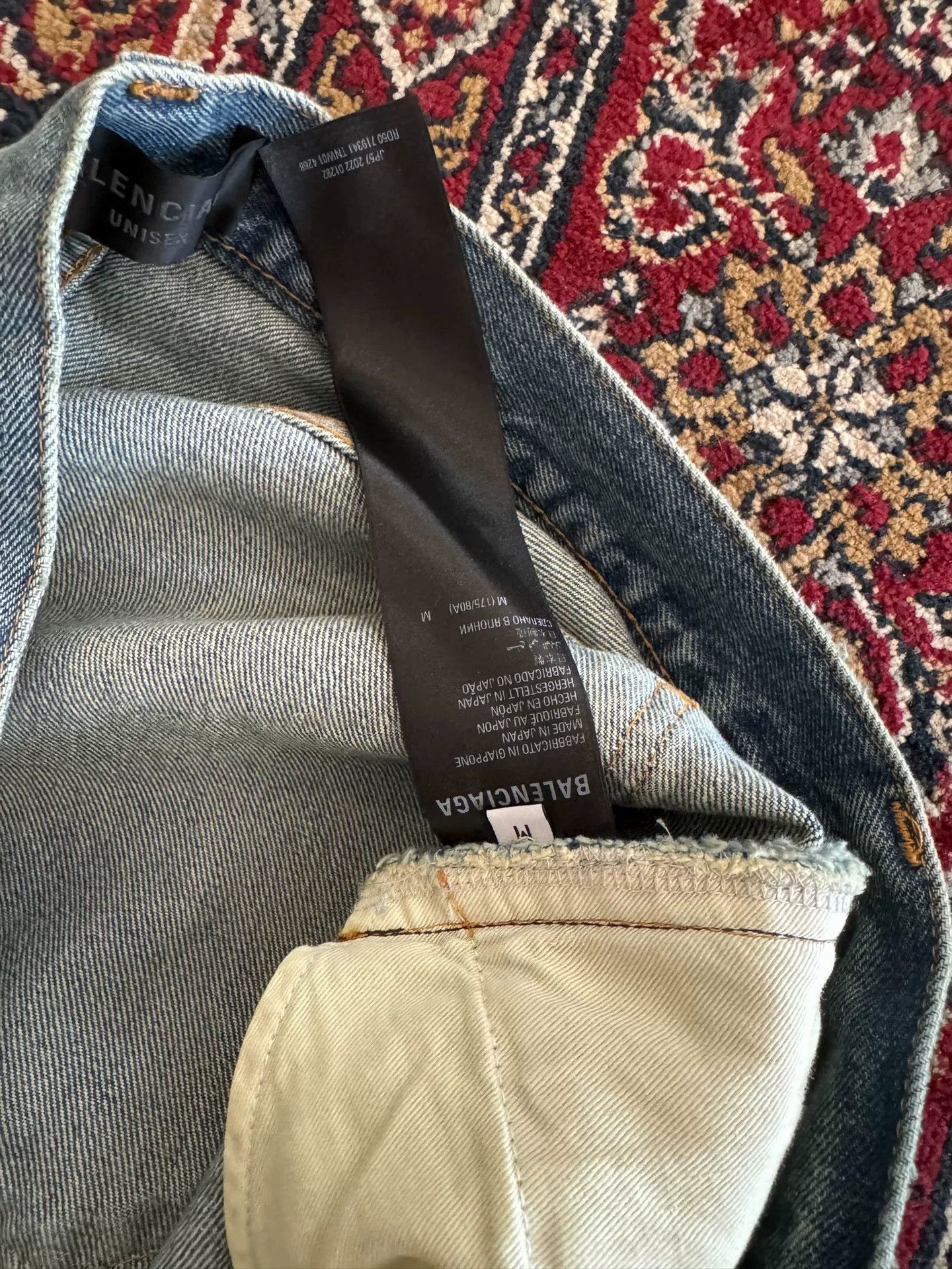 Balenciaga Balenciaga Baggy Washed Blue Denim Size US 34 / EU 50 - 5 Thumbnail