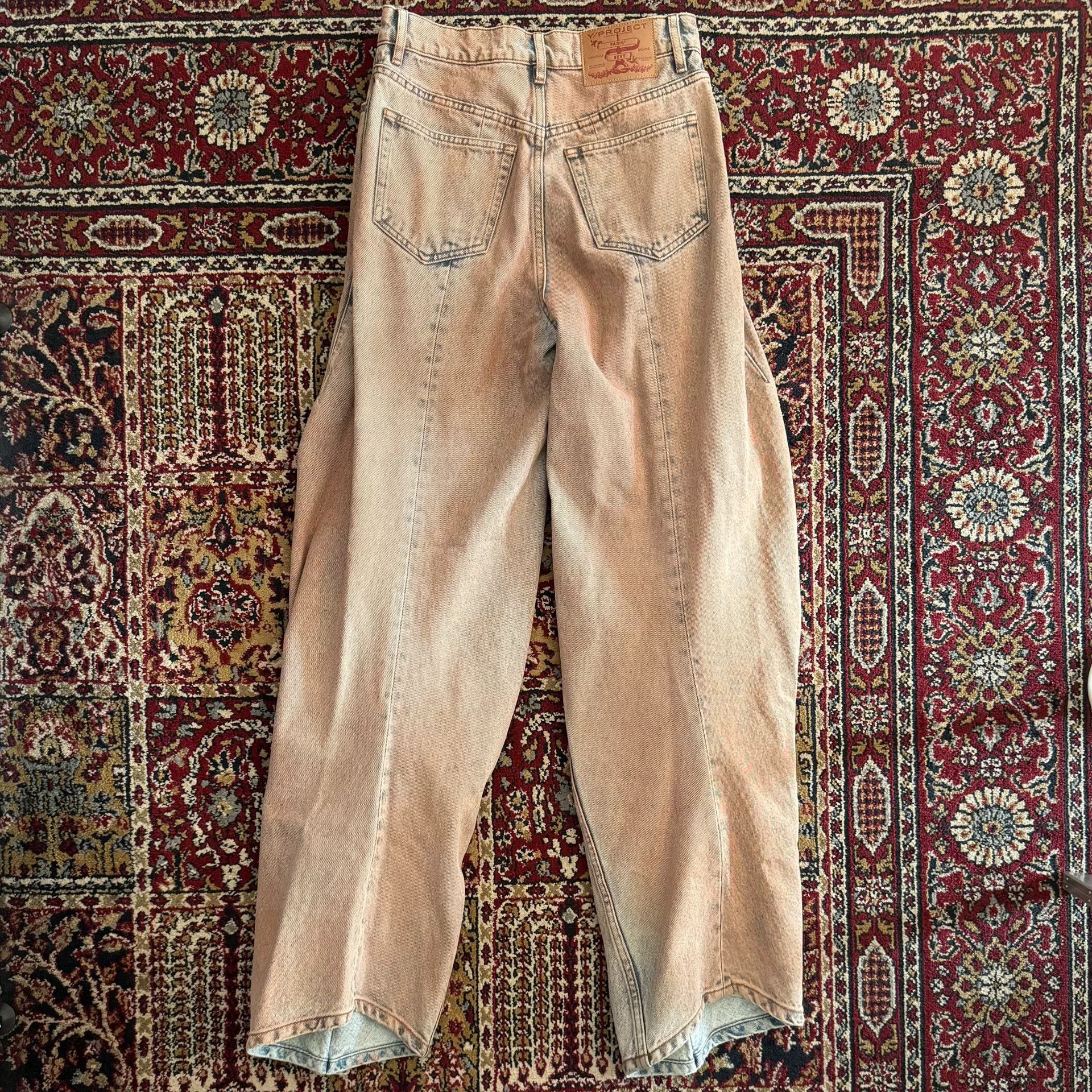 Y/Project Y/Project Pleated Double-Layer Banana Jeans Size US 28 / EU 44 - 4 Thumbnail
