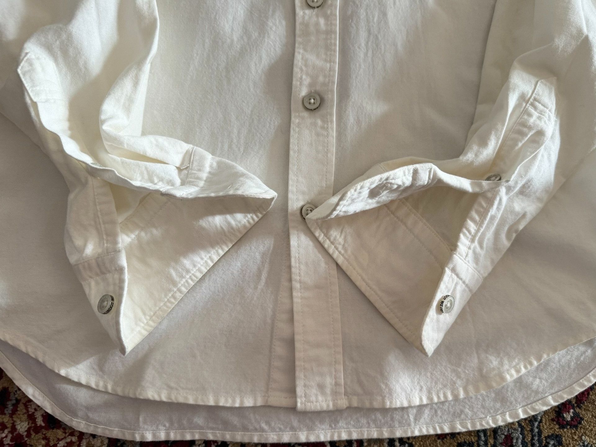 Absurd Weirdo White Shirt with Question Mark Logo Size US M / EU 48-50 / 2 - 4 Thumbnail