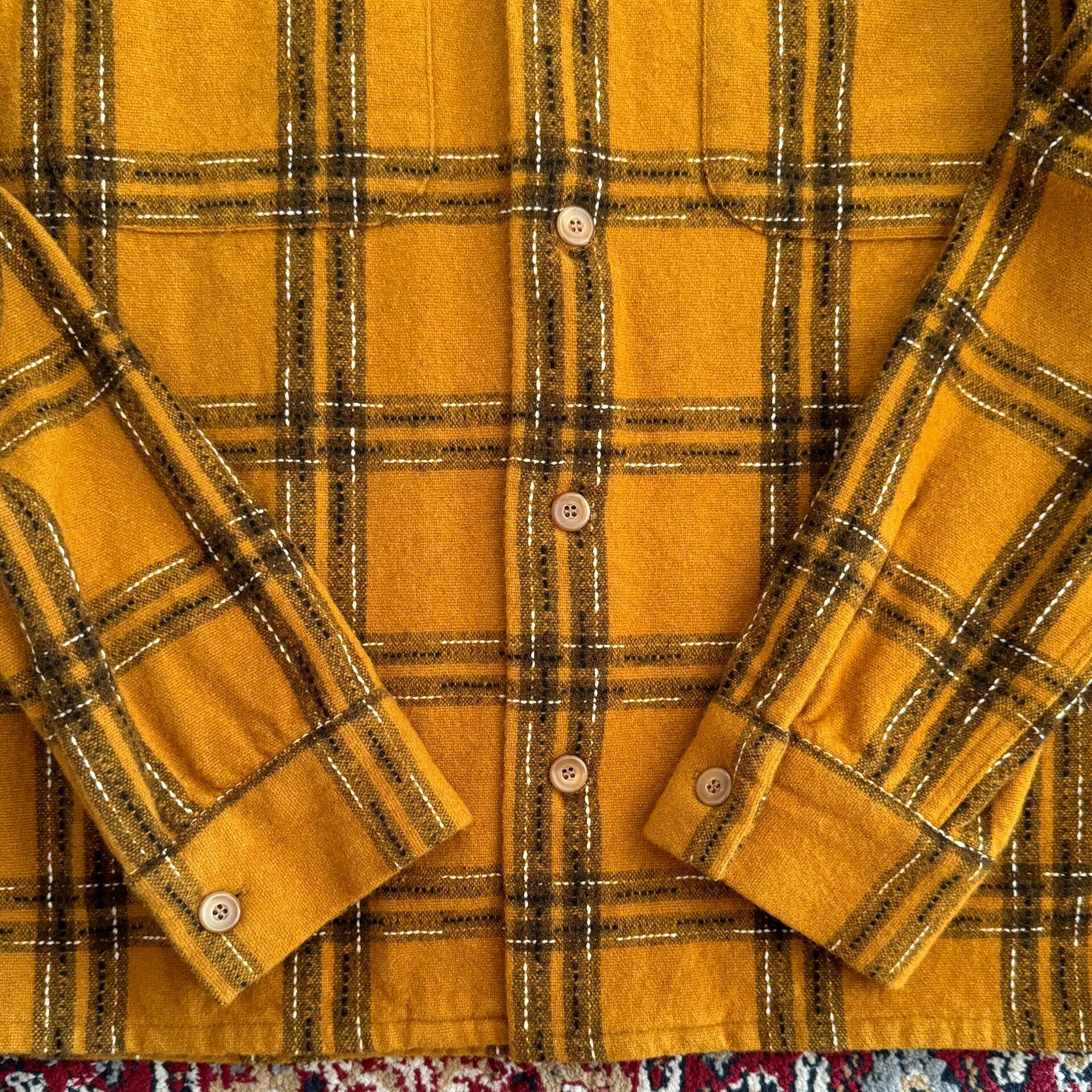 Tenderloin TENDERLOIN Wool Plaid Shirt Jacket Size US S / EU 44-46 / 1 - 5 Thumbnail